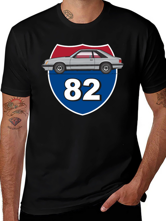 Foxbody Mustang Route 82 T-Shirt