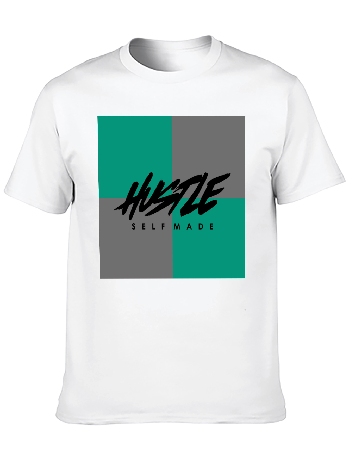 Hustle Self Made Graphic Tee - Black T-Shirt