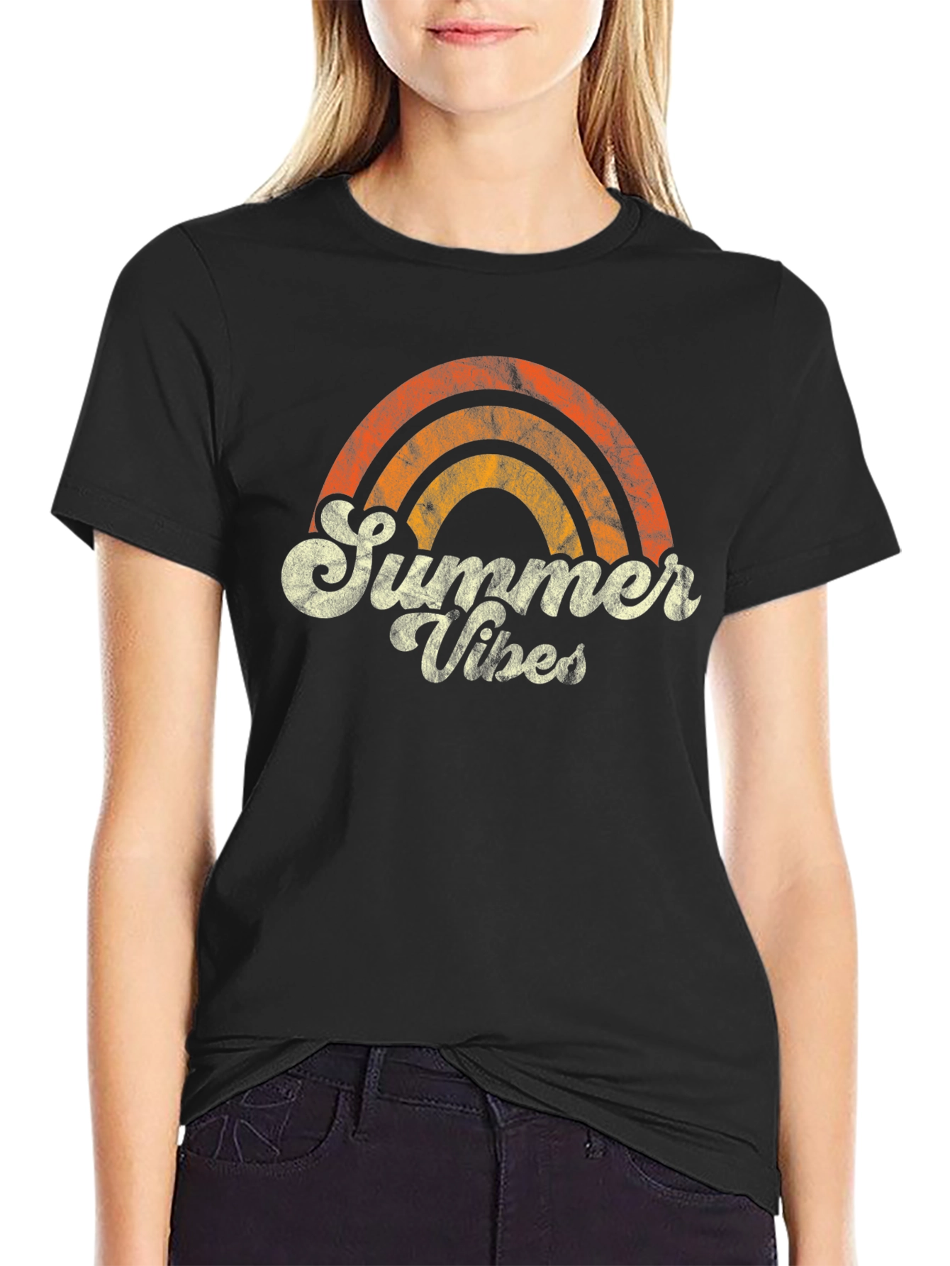Summer Vibes Retro Graphic T-Shirt