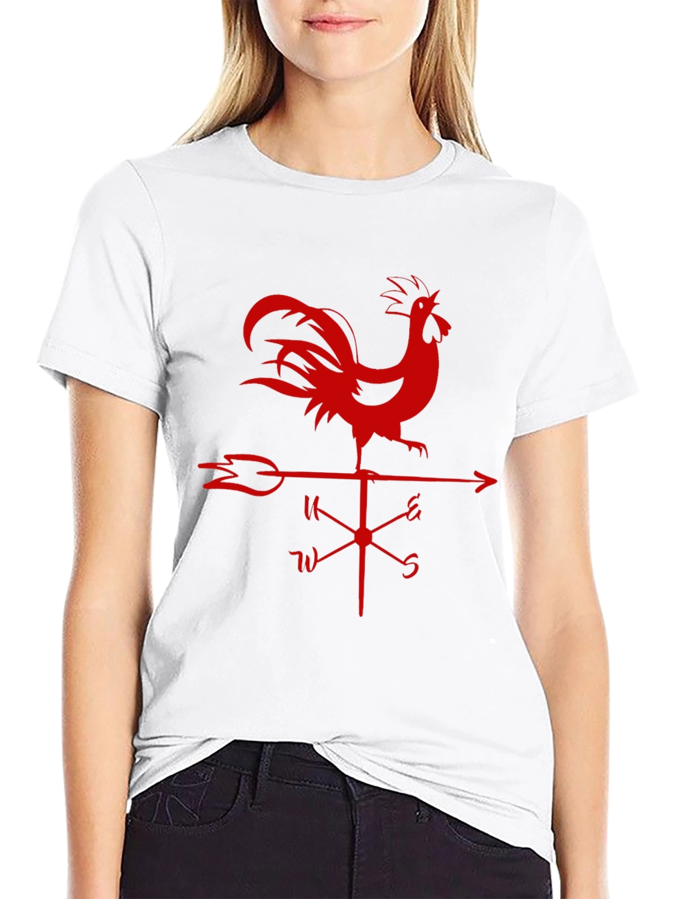 Rooster Weathervane Graphic Tee