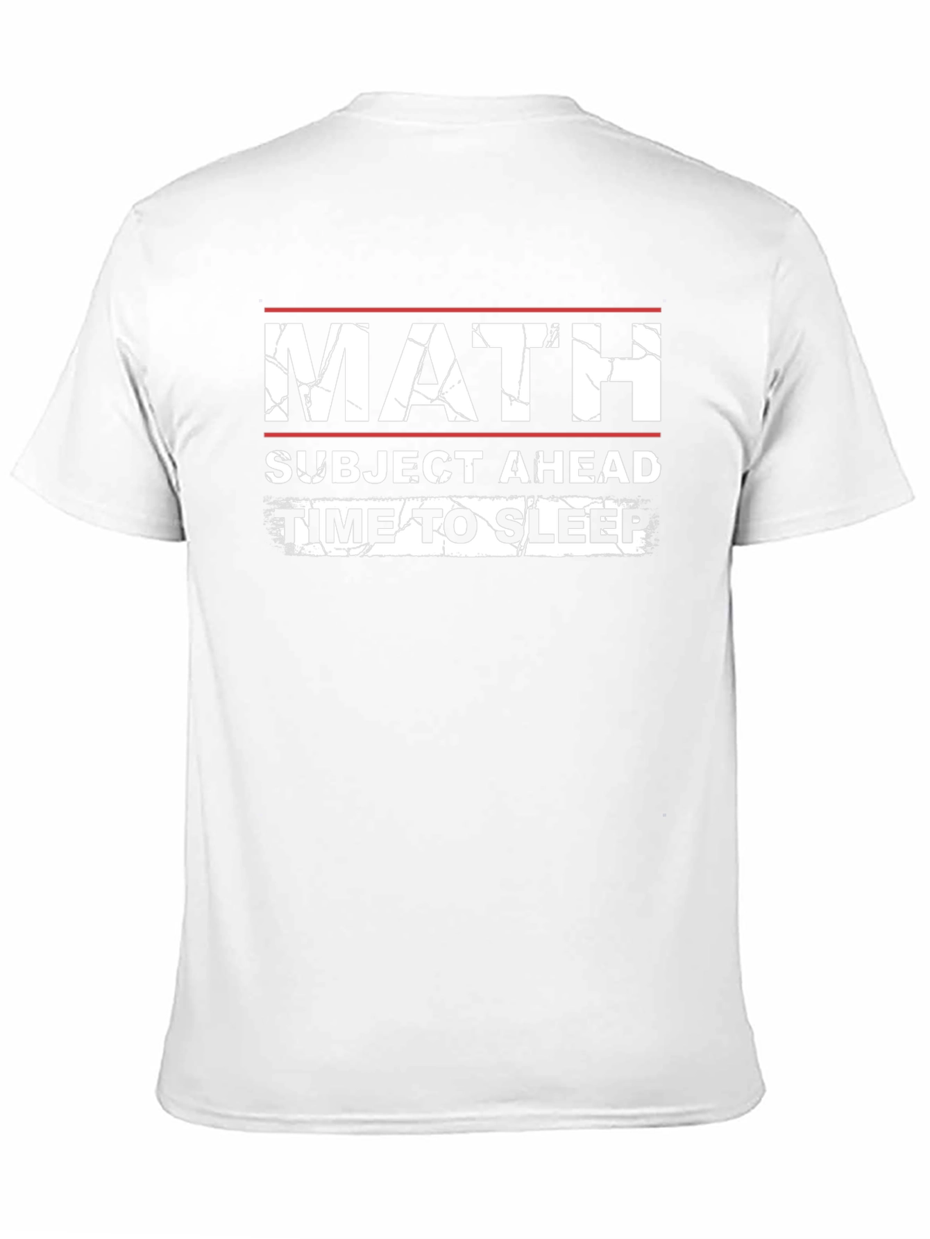 Math Subject Ahead Funny T-Shirt