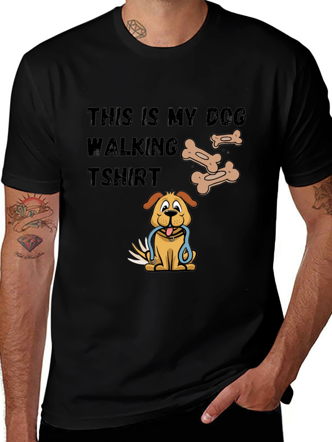 Dog Walking T-Shirt