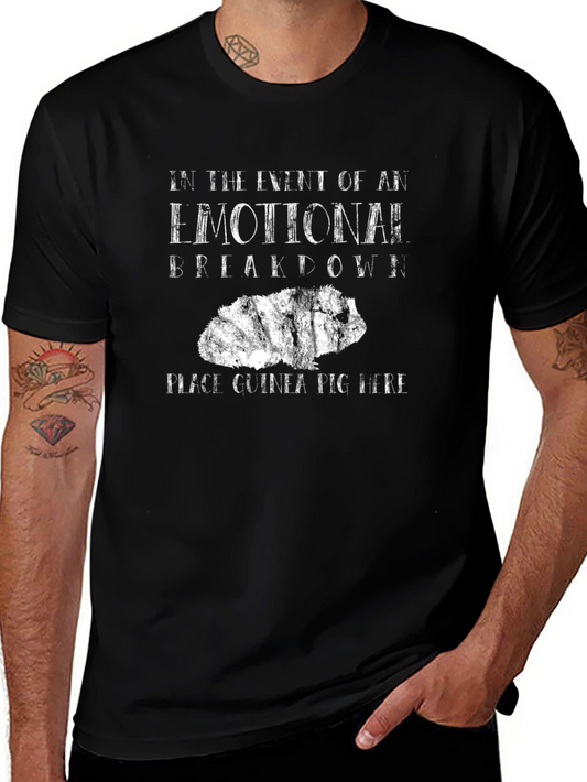 Emotional Breakdown Guinea Pig T-Shirt