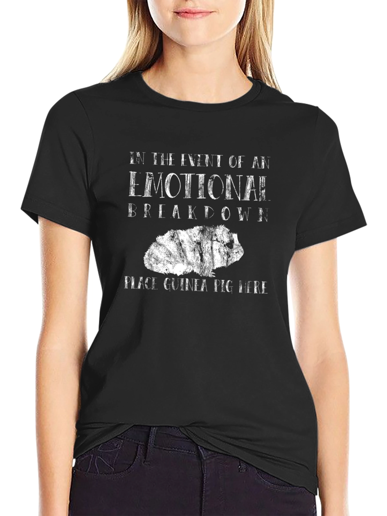 Emotional Breakdown Guinea Pig T-Shirt