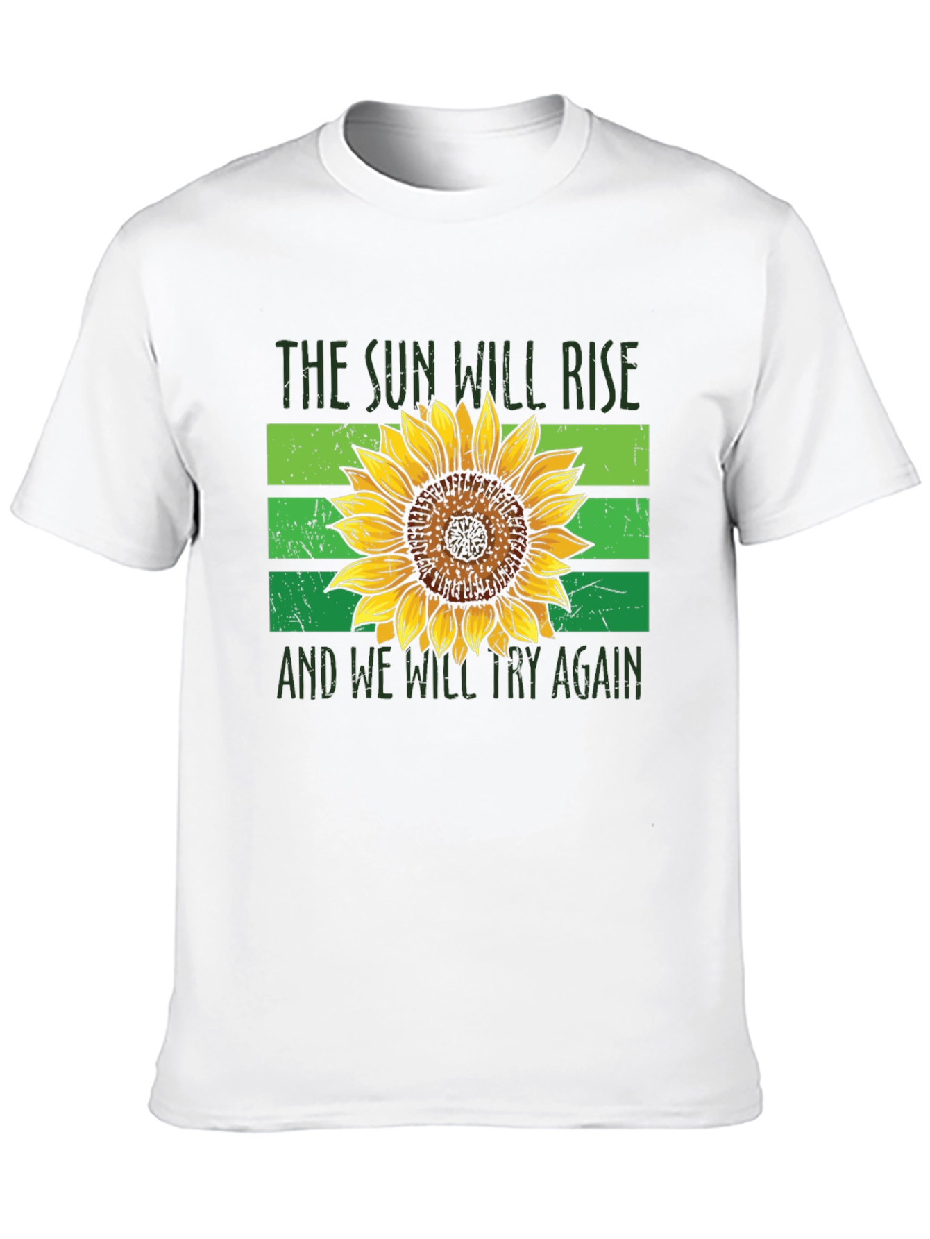 Sunflower Rise T-Shirt - Hopeful Graphic Tee