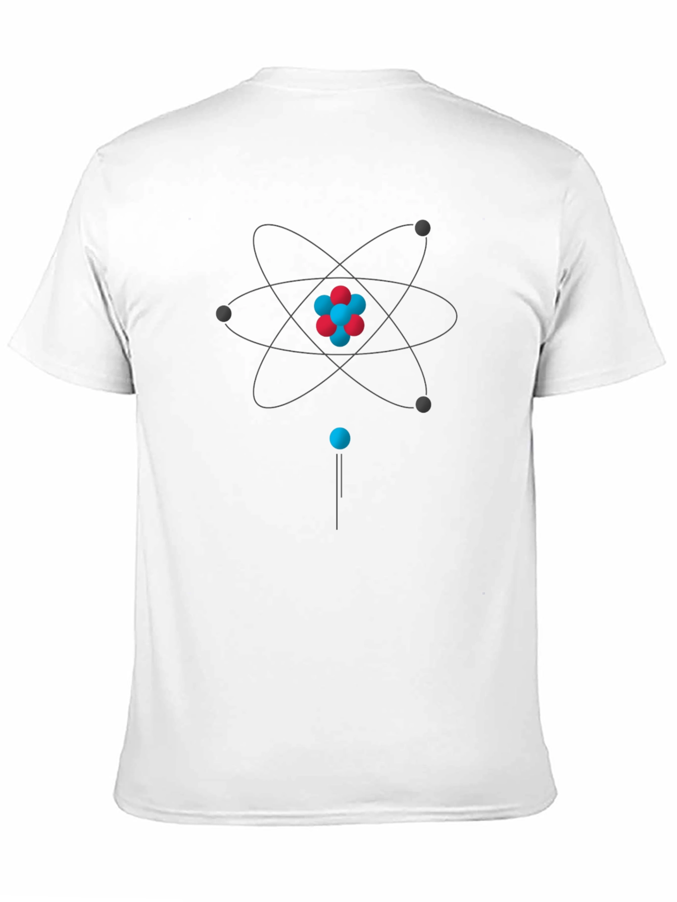 Atom Graphic Black T-Shirt