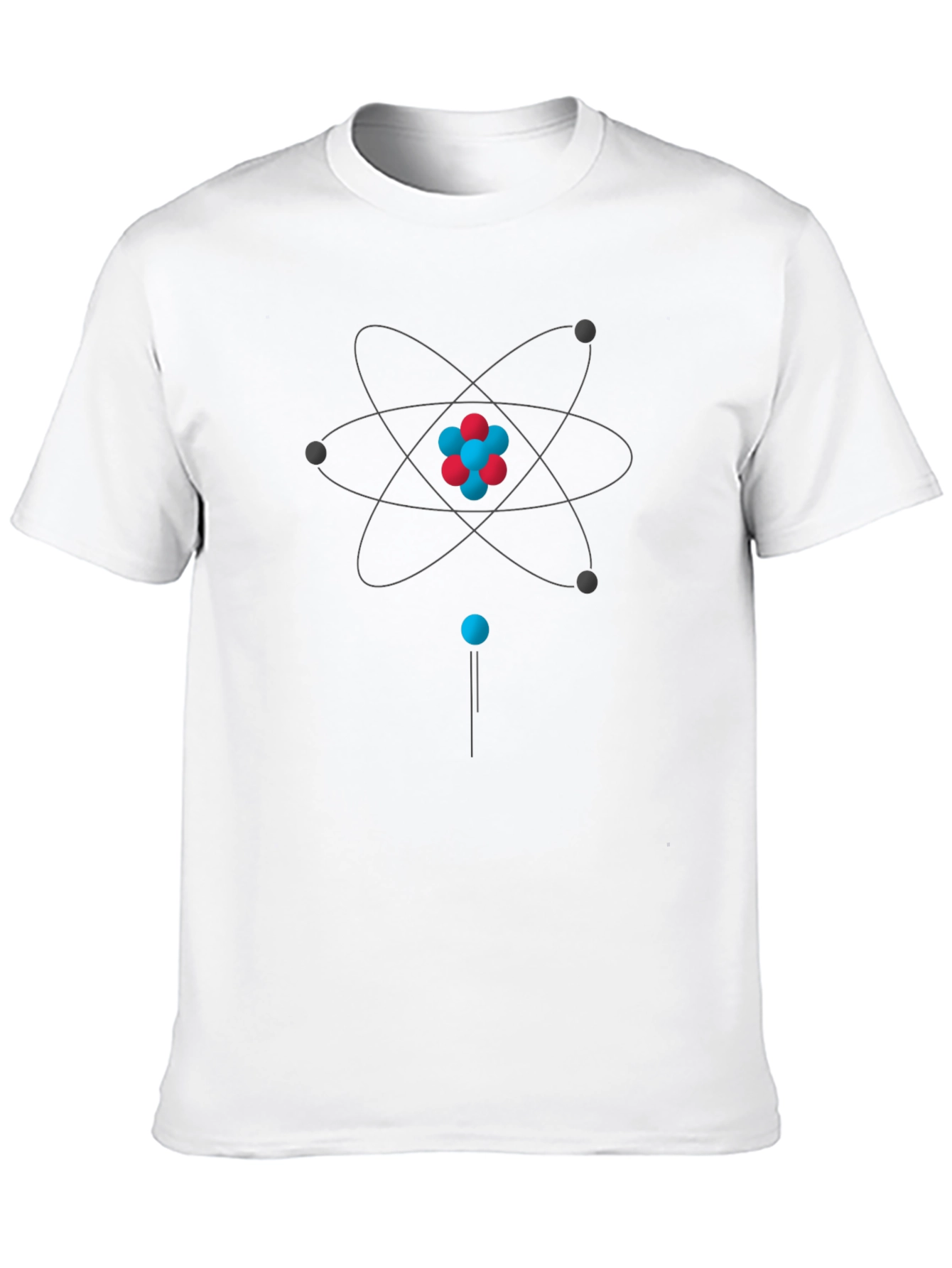 Atom Graphic Black T-Shirt