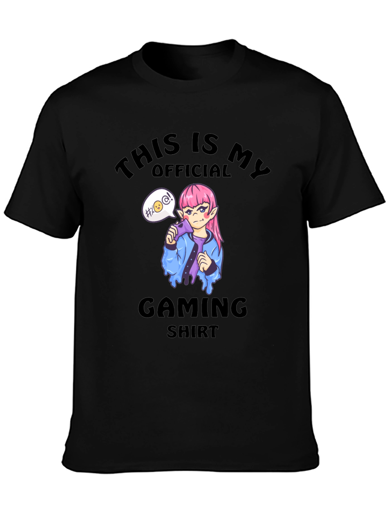 Official Gaming Shirt - Gamer Girl Design