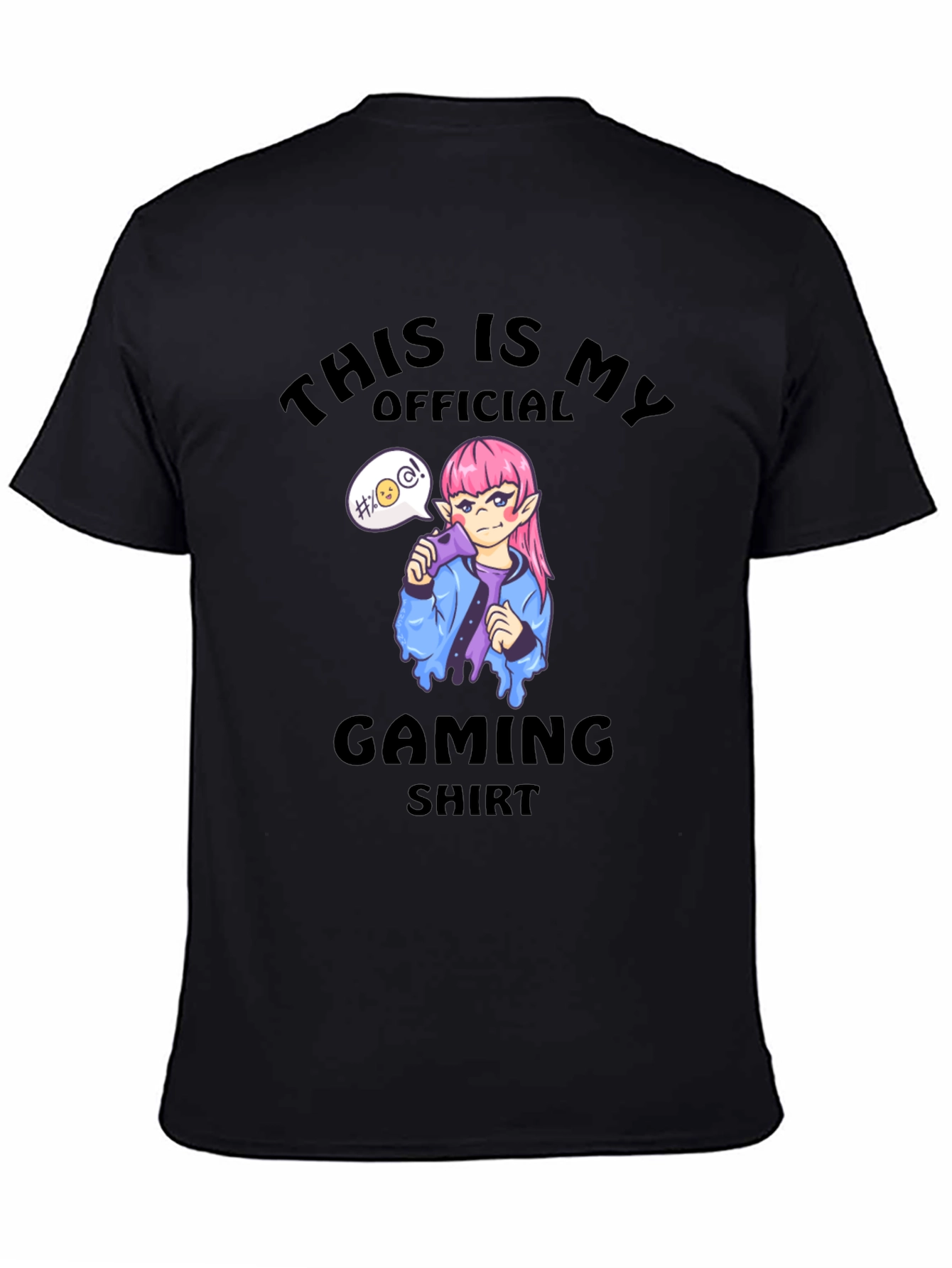 Official Gaming Shirt - Gamer Girl Design