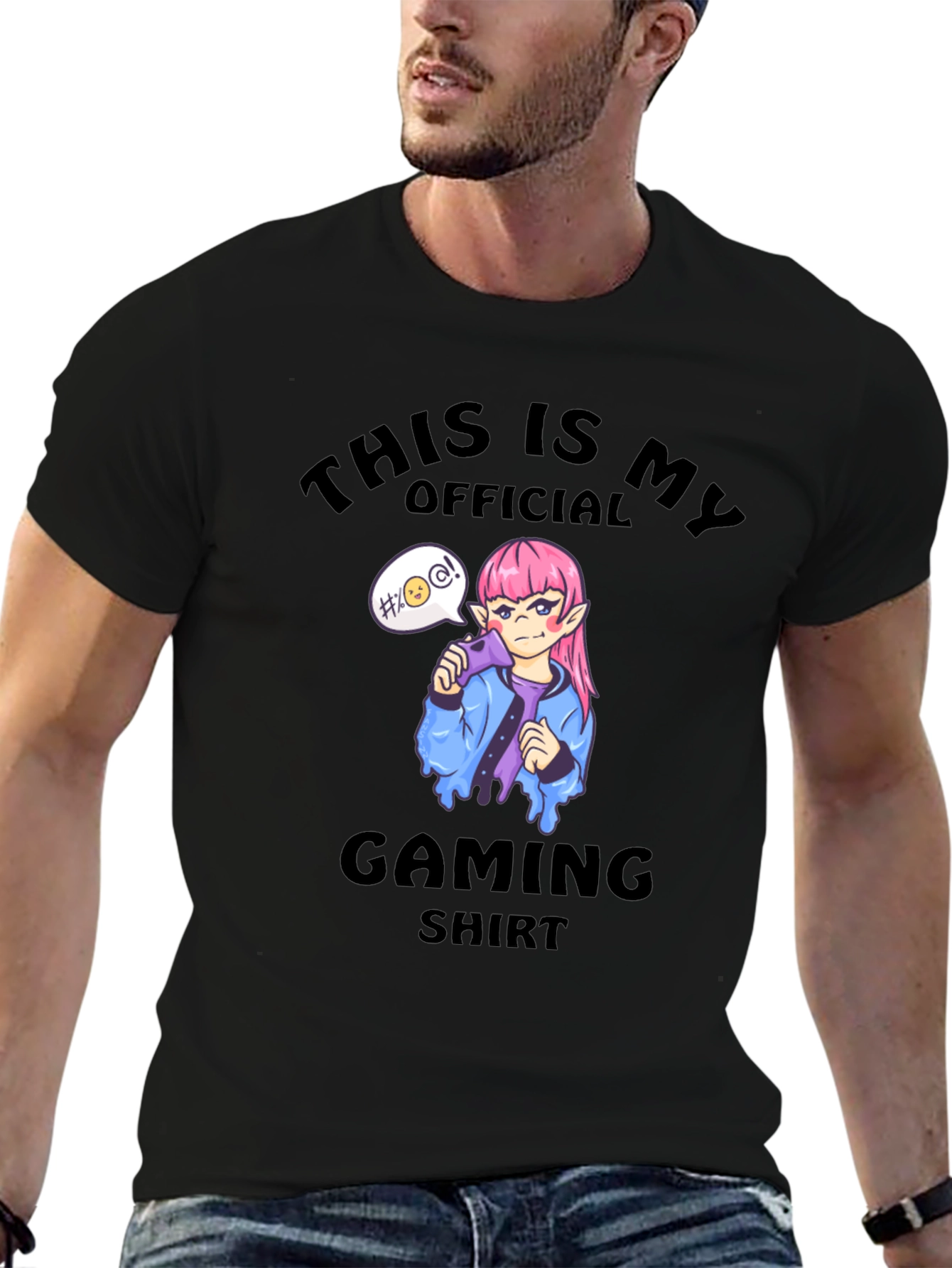 Official Gaming Shirt - Gamer Girl Design