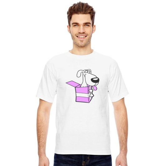 Dog Pet Gift Box Funny Crazy Surprise Fun Puppy