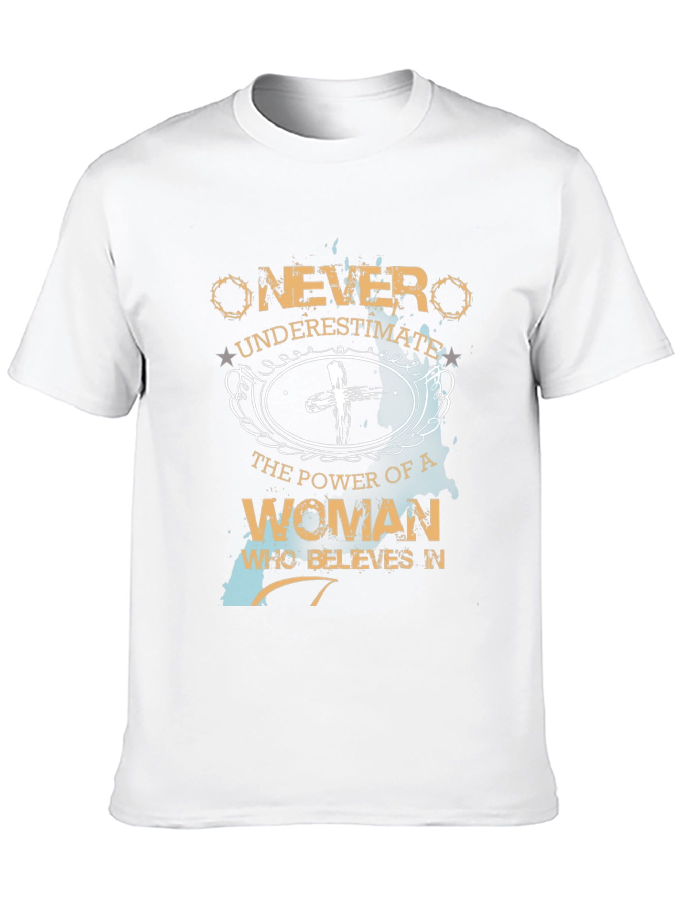 Never Underestimate Womans Power Tee