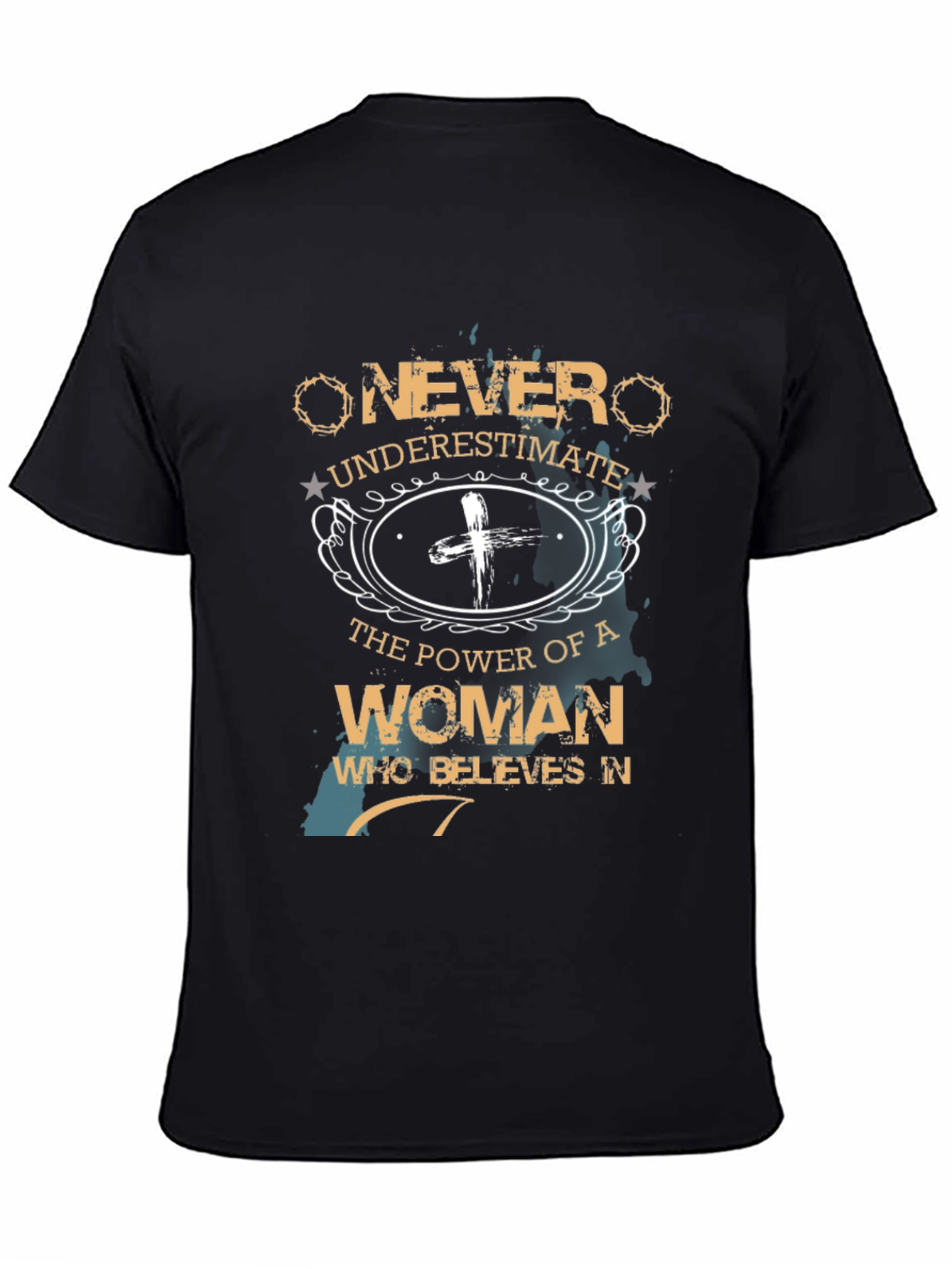 Never Underestimate Womans Power Tee