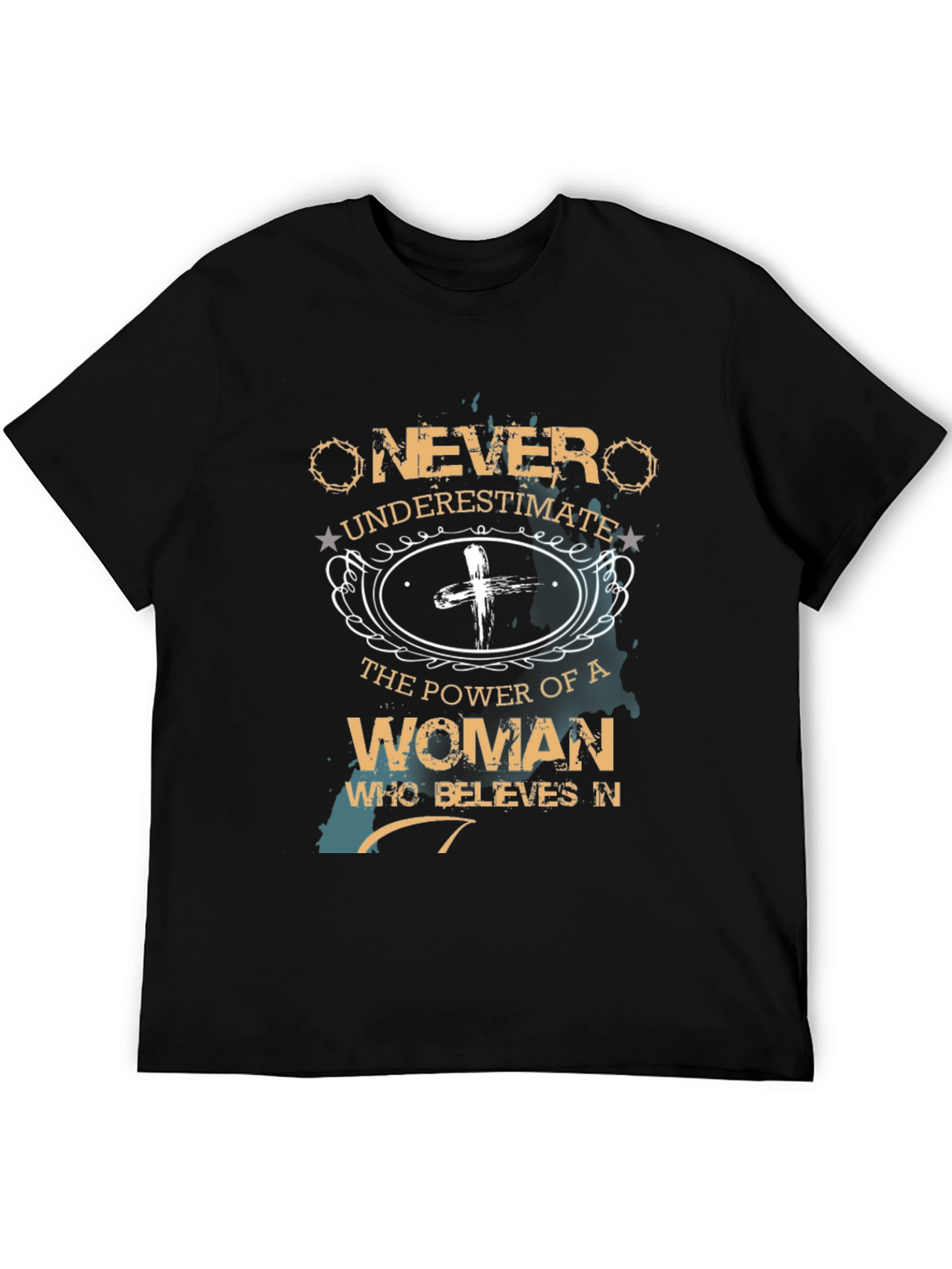 Never Underestimate Womans Power Tee