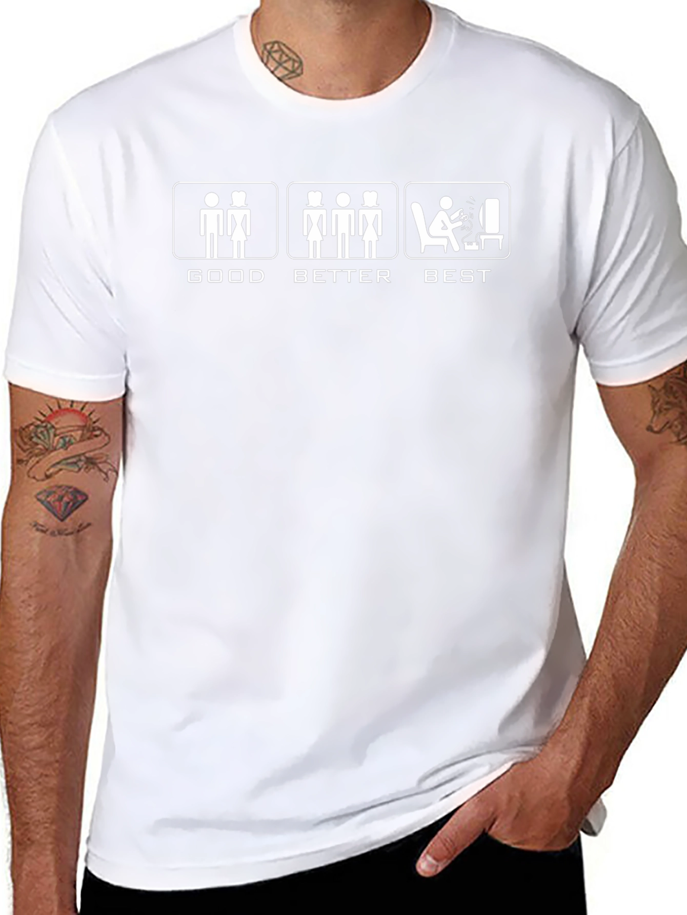 Good Better Best Gamer T-Shirt - Funny Graphic Tee