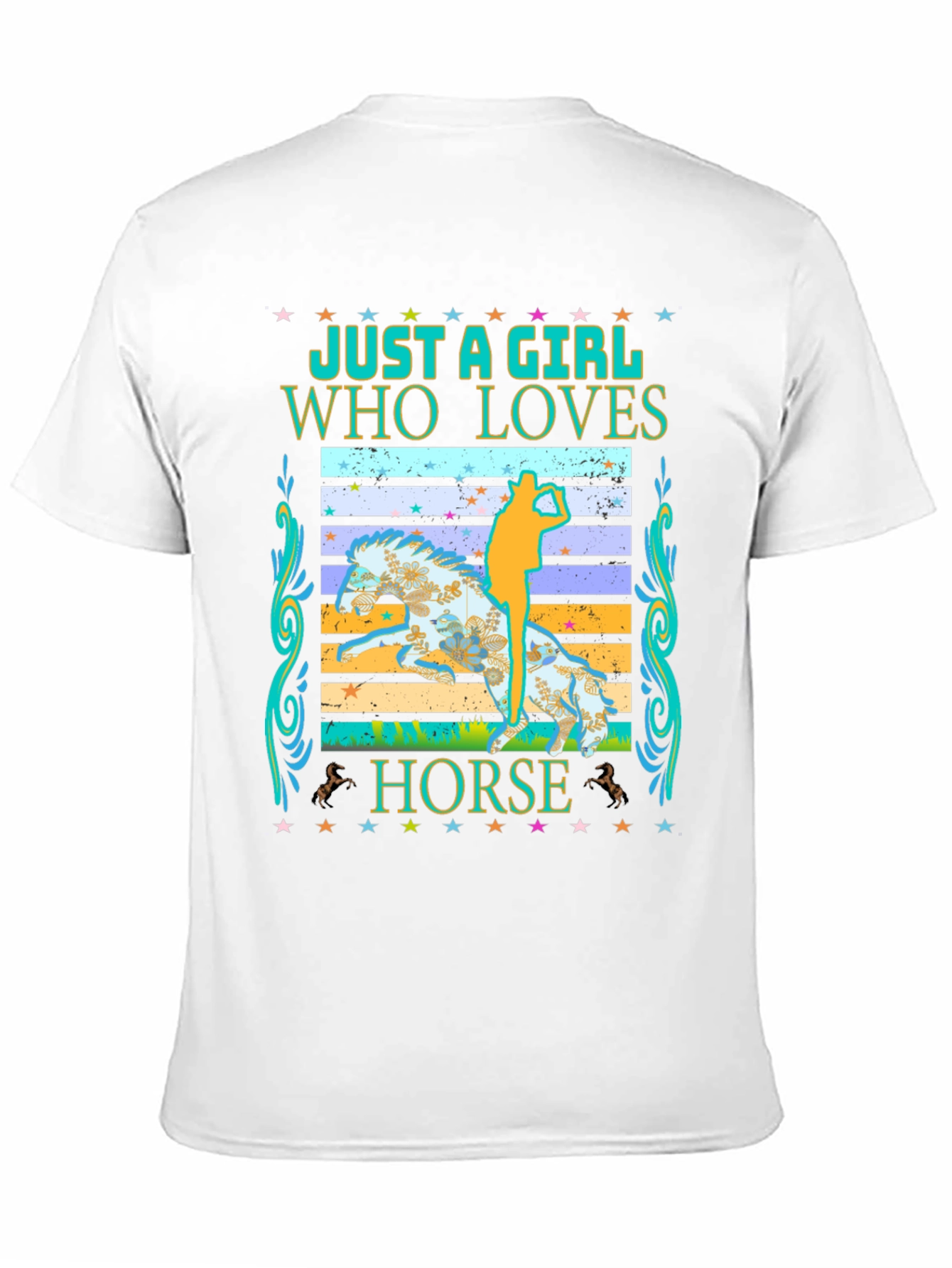 Just A Girl Who Loves Horses T-Shirt