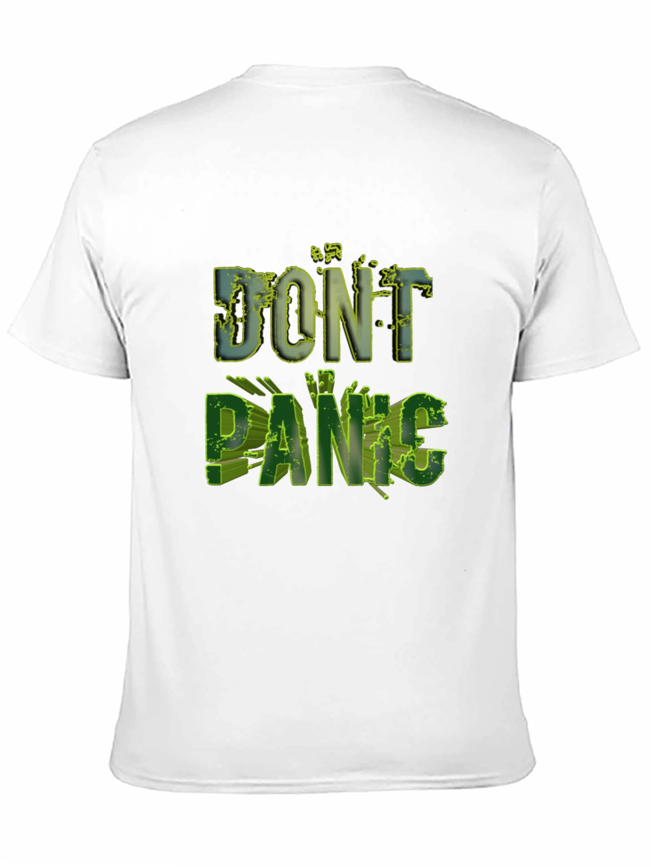 Dont Panic Graphic T-Shirt - Black Tee