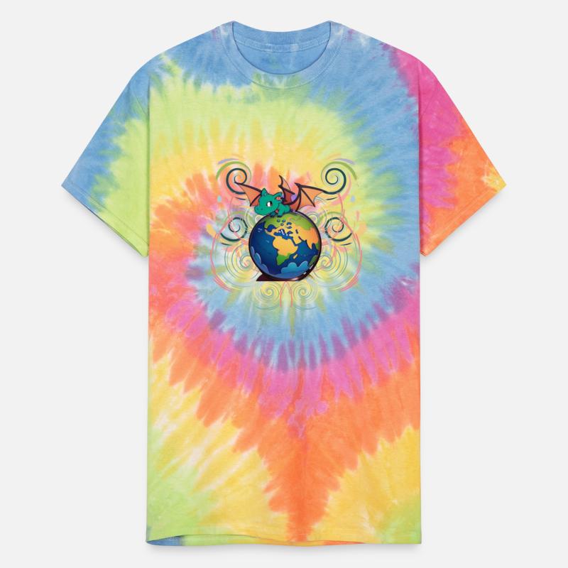 Dragon stomps on the earth