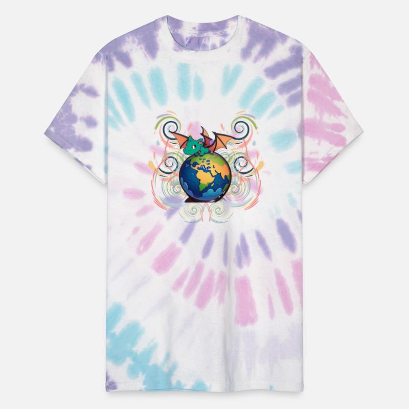 Dragon stomps on the earth