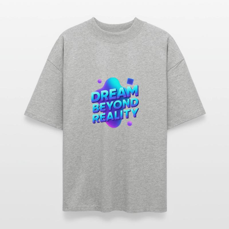 Dream Beyond Reality 3D Futuristic Typography D