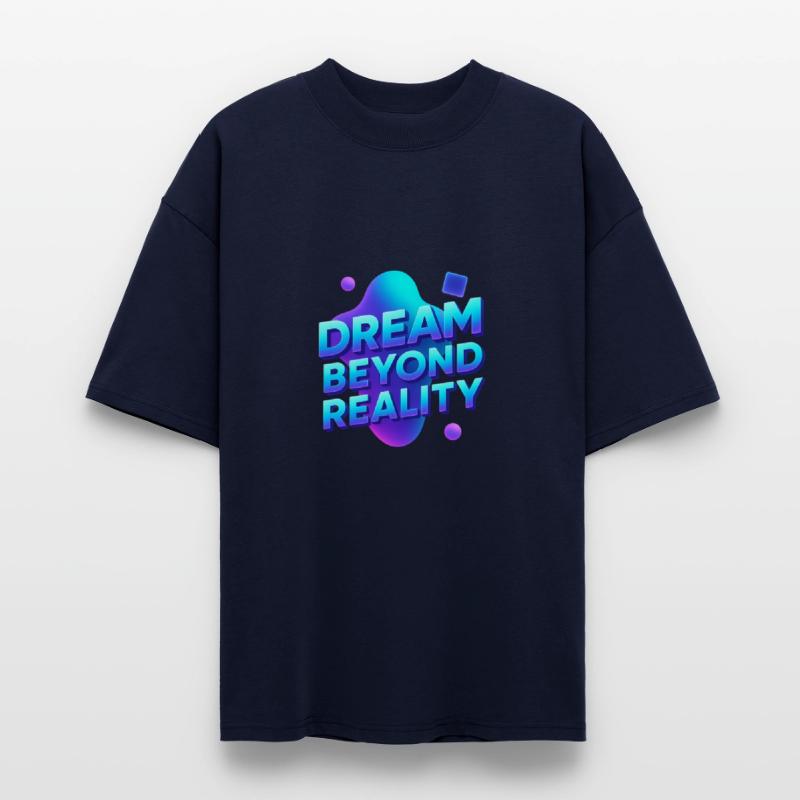 Dream Beyond Reality 3D Futuristic Typography D