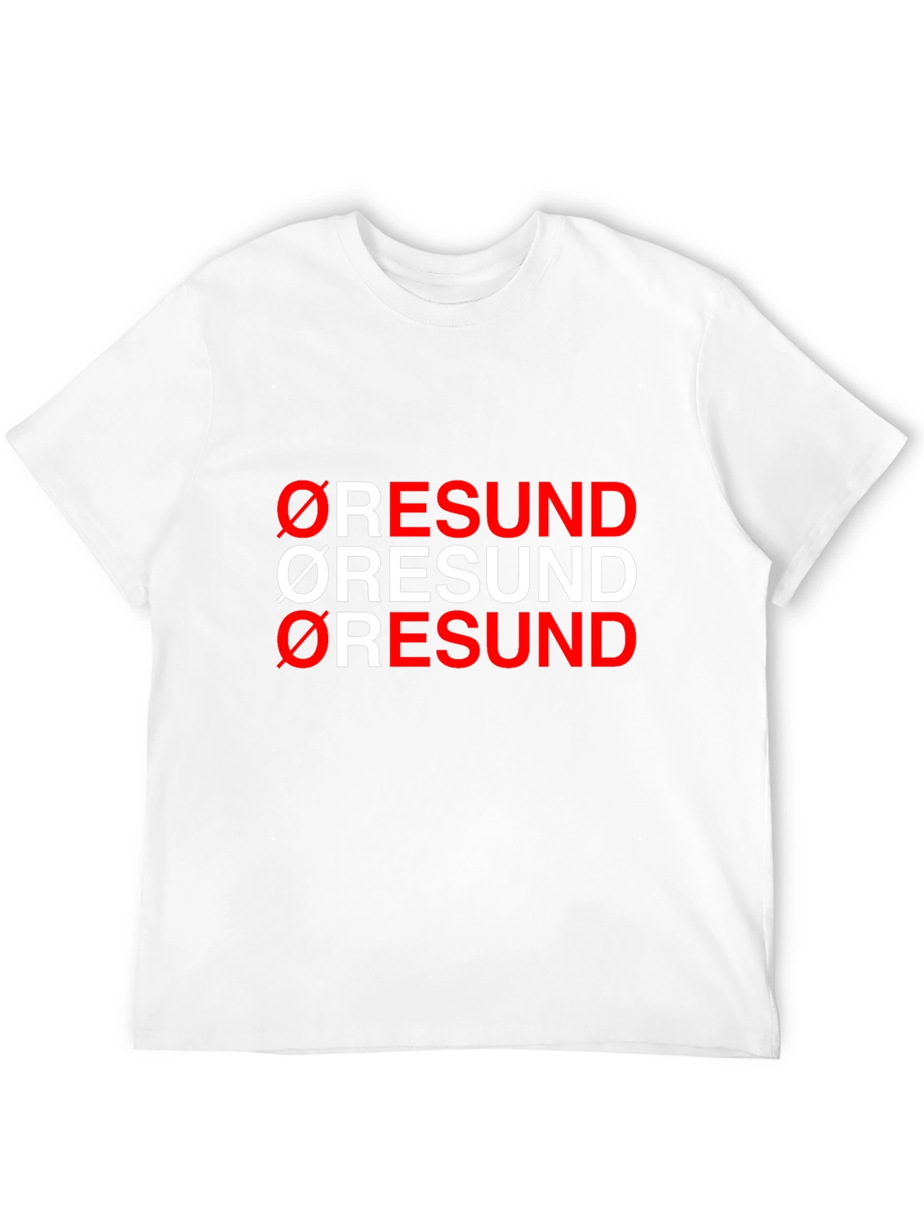 Oresund Graphic Tee - Black Cotton Blend