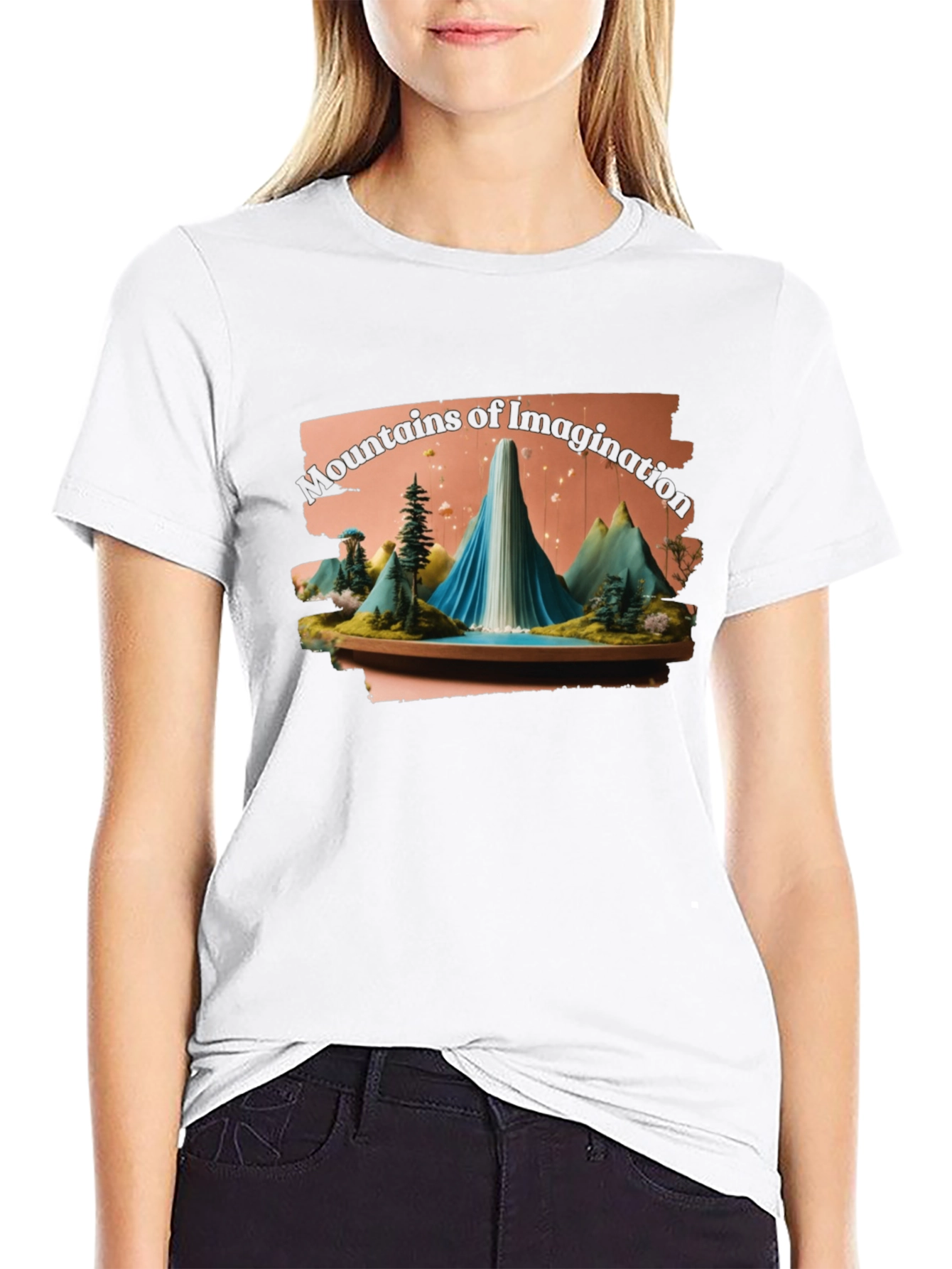 Mountains of Imagination Graphic Tee