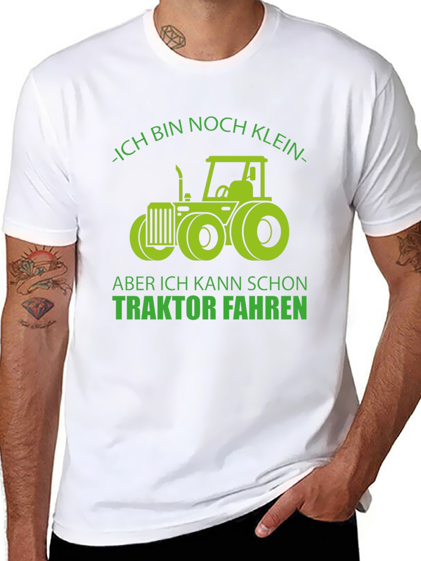 Tractor Driver Funny German T-Shirt