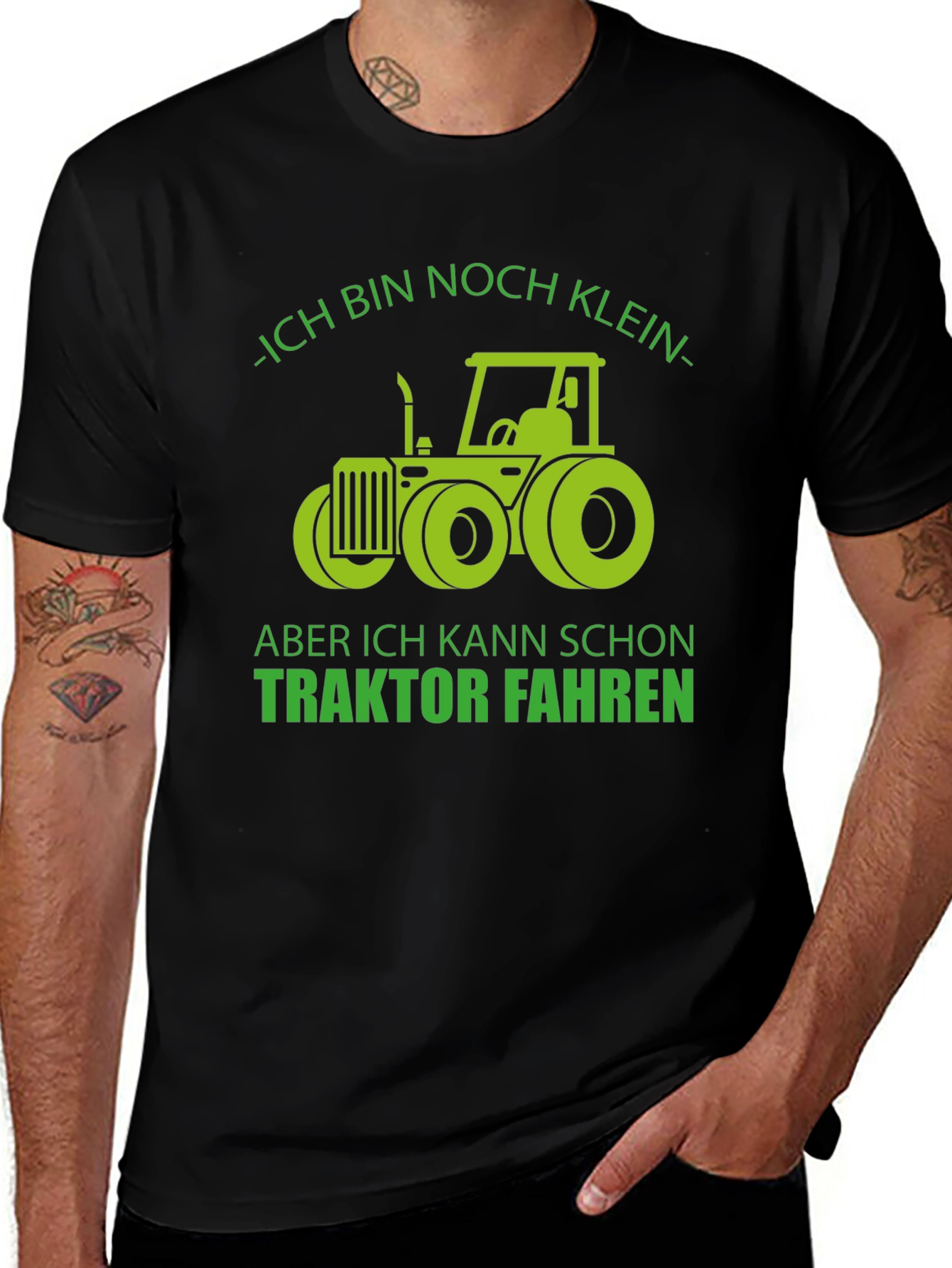 Tractor Driver Funny German T-Shirt