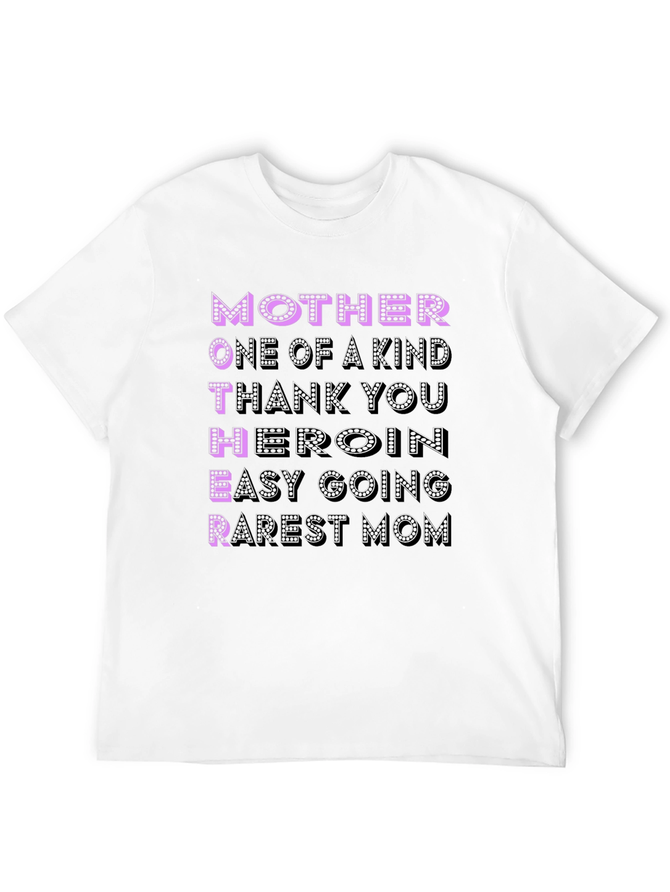 Mother Acronym Black T-Shirt