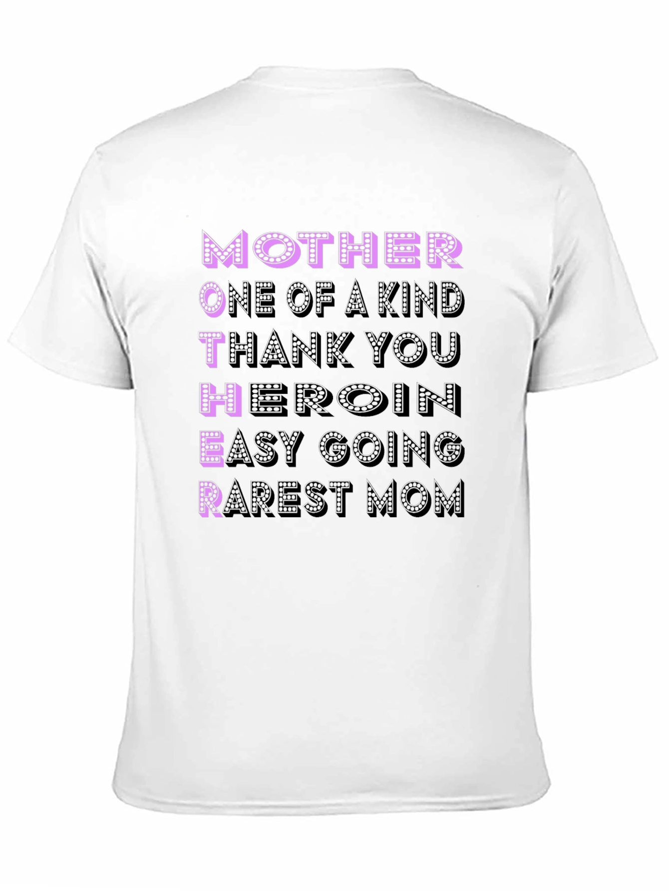 Mother Acronym Black T-Shirt