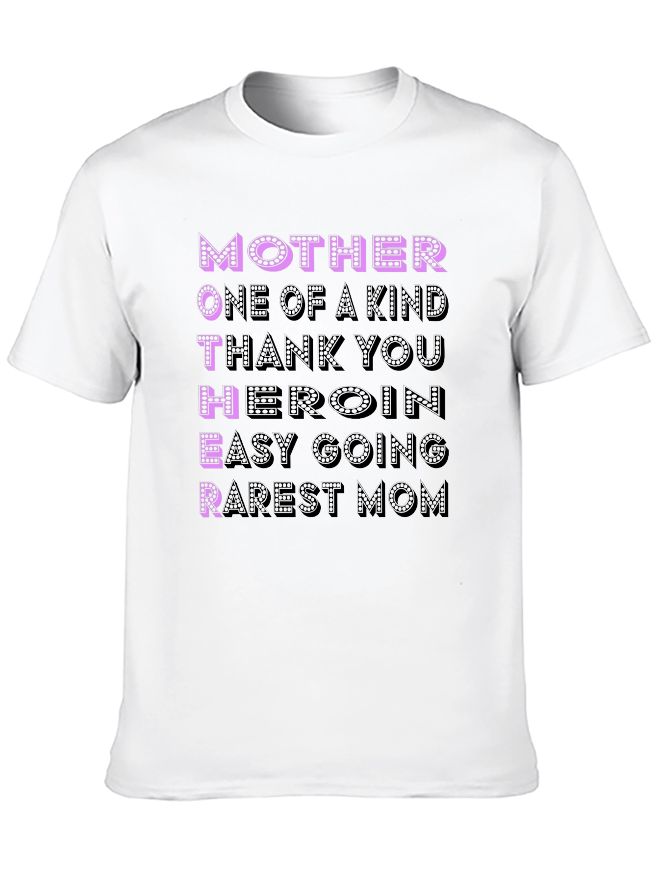 Mother Acronym Black T-Shirt