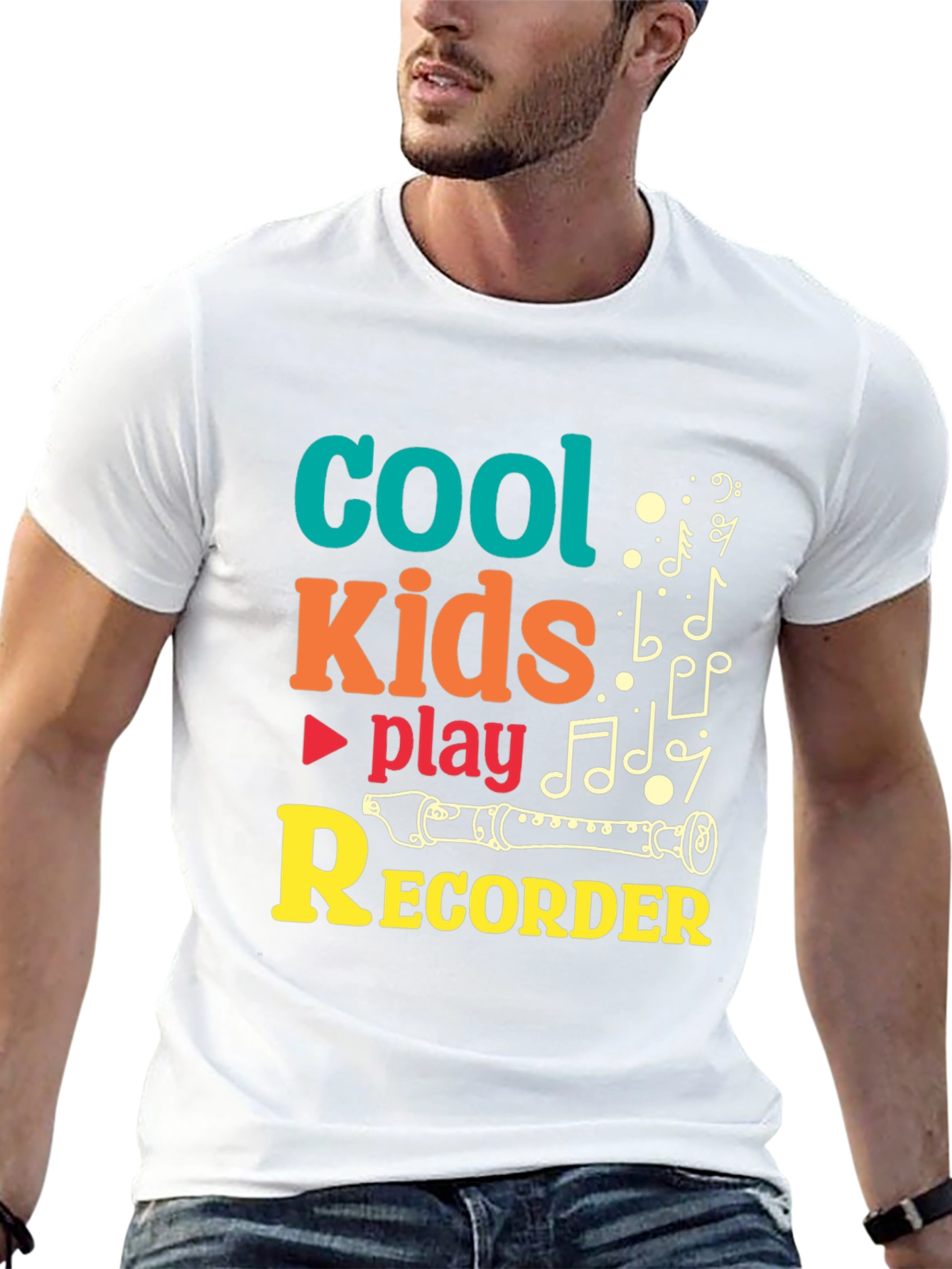 Cool Kids Play Recorder T-Shirt