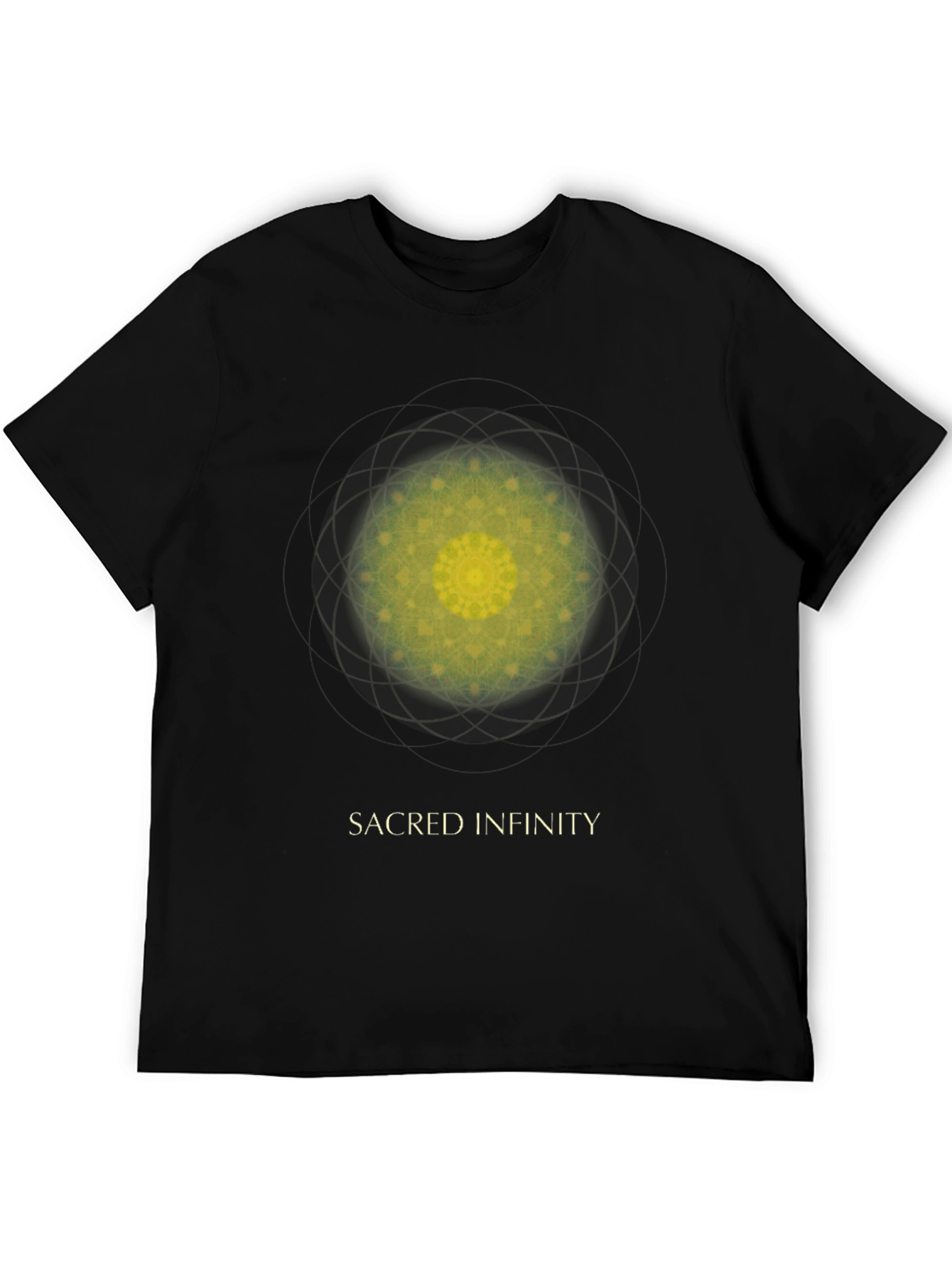 Sacred Infinity Graphic Black T-Shirt