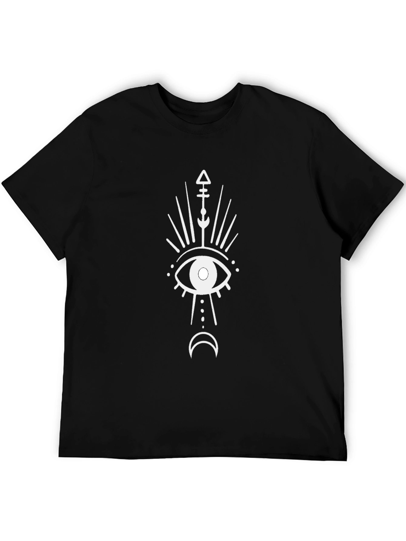 Mystic Eye Graphic Black T-Shirt