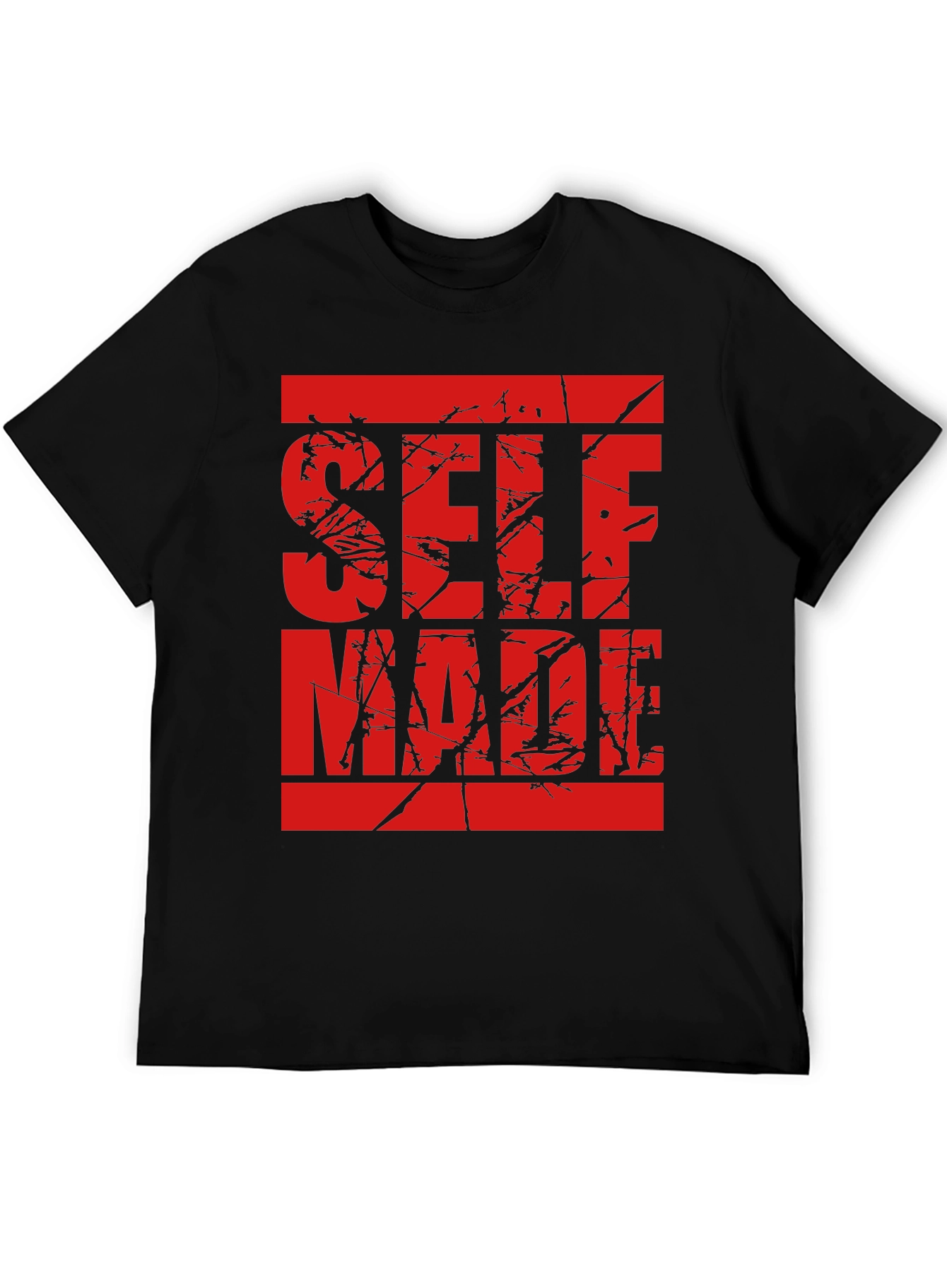 Self Made Graphic Tee - Black