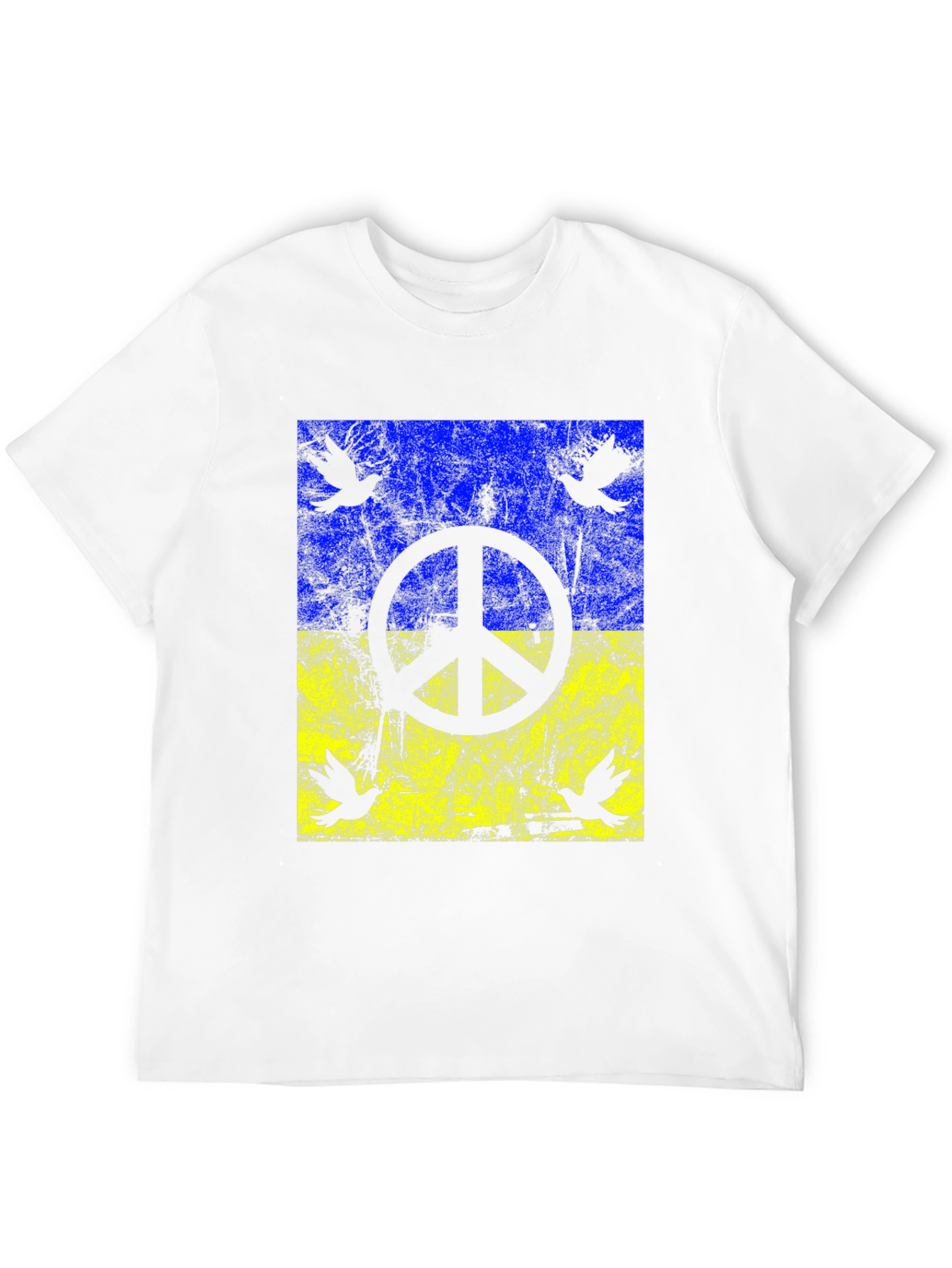 Ukraine Peace Dove T-Shirt - Support Ukraine