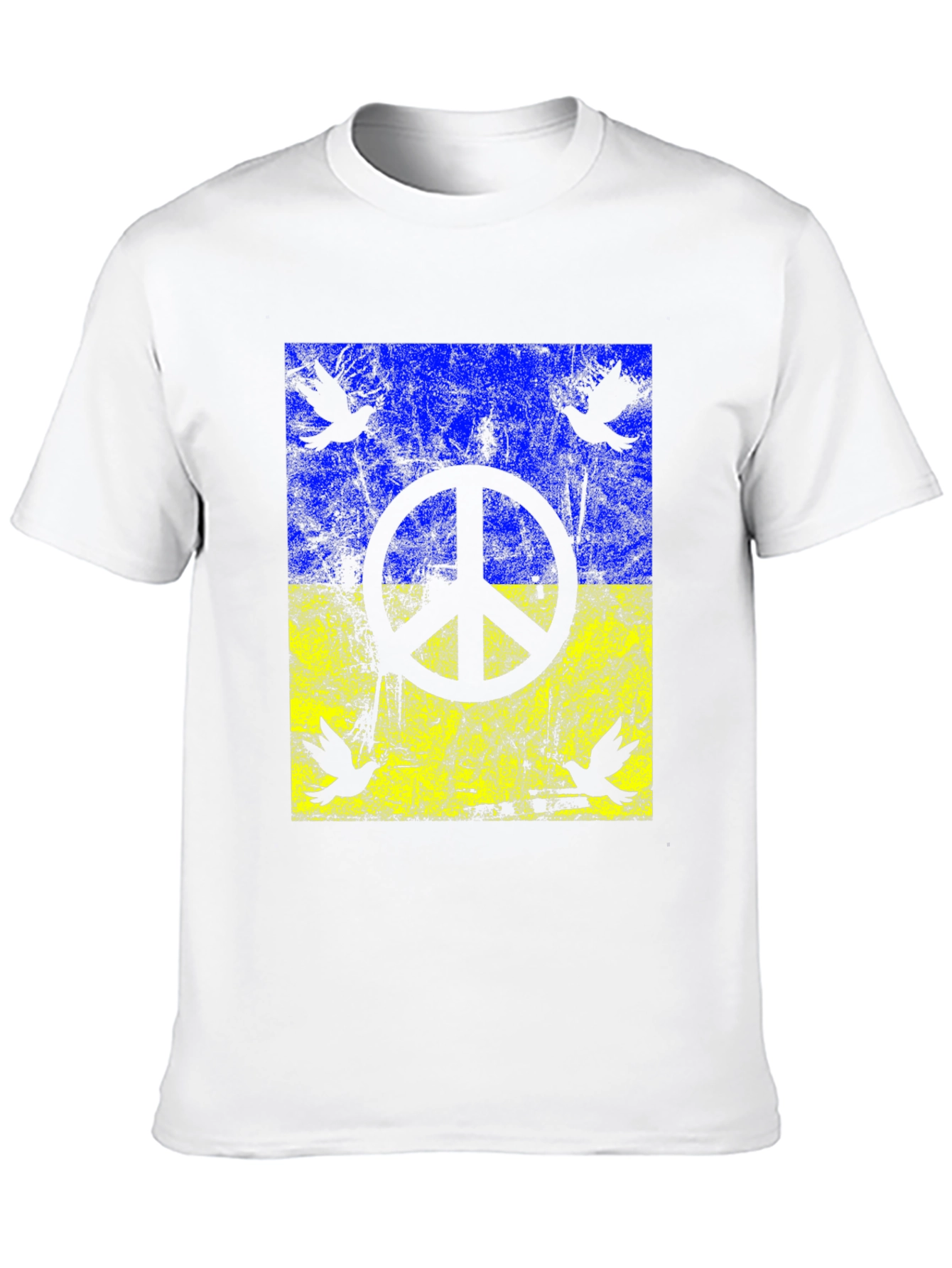 Ukraine Peace Dove T-Shirt - Support Ukraine