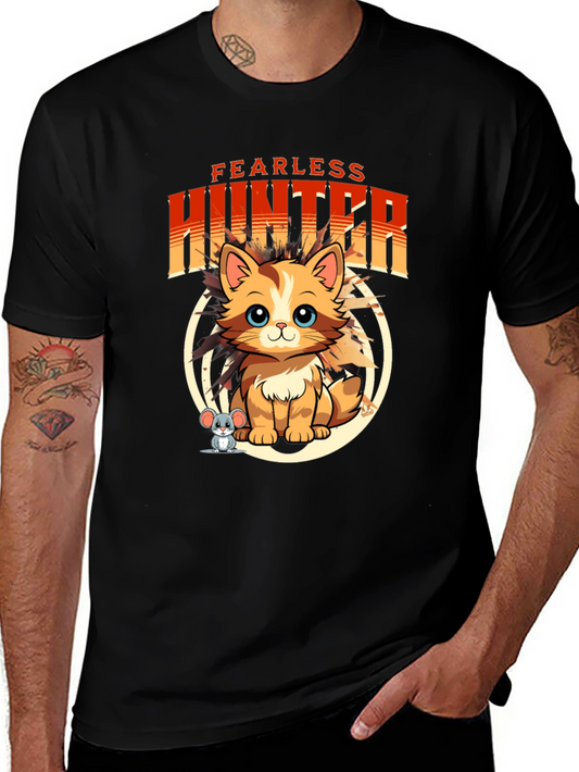 Fearless Hunter Cat T-Shirt