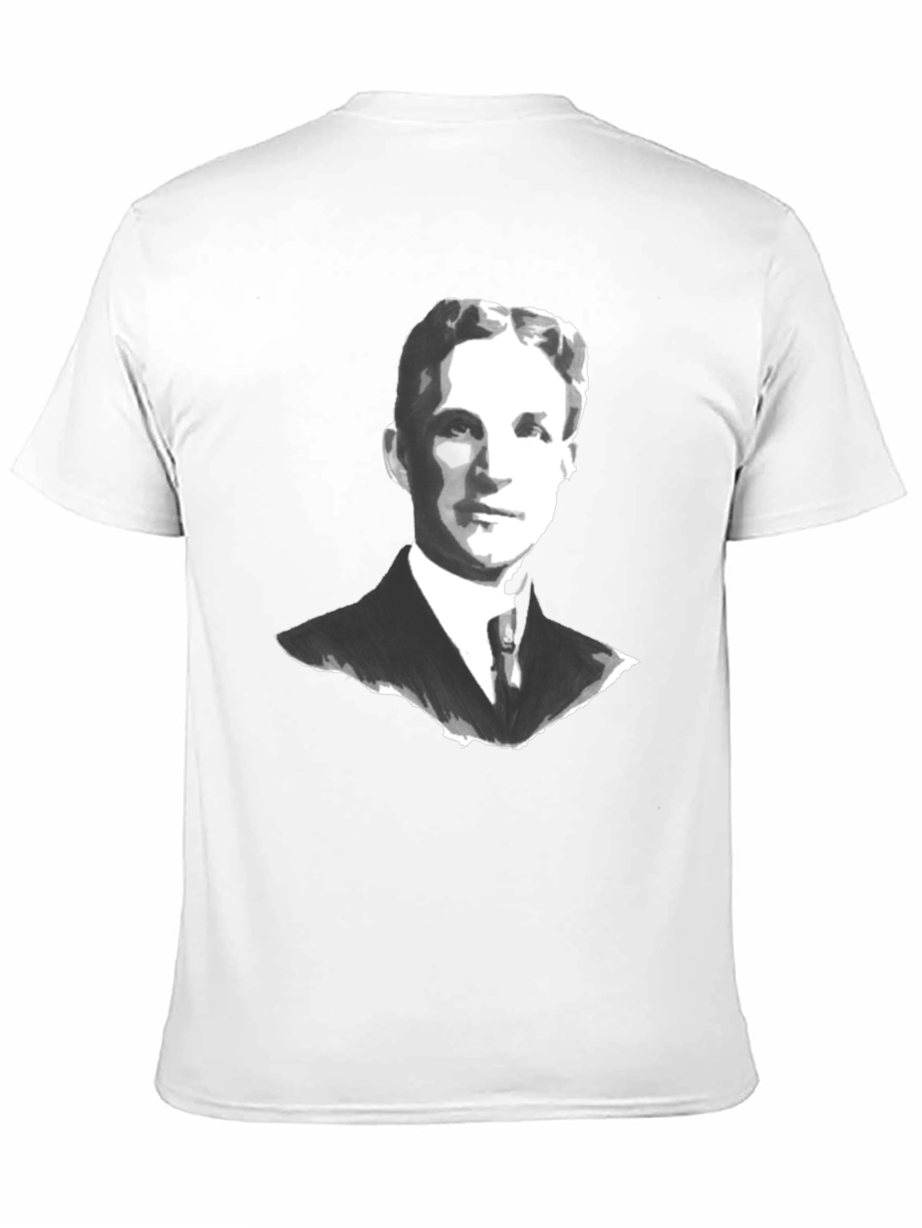 Classic Portrait Graphic Tee - Black