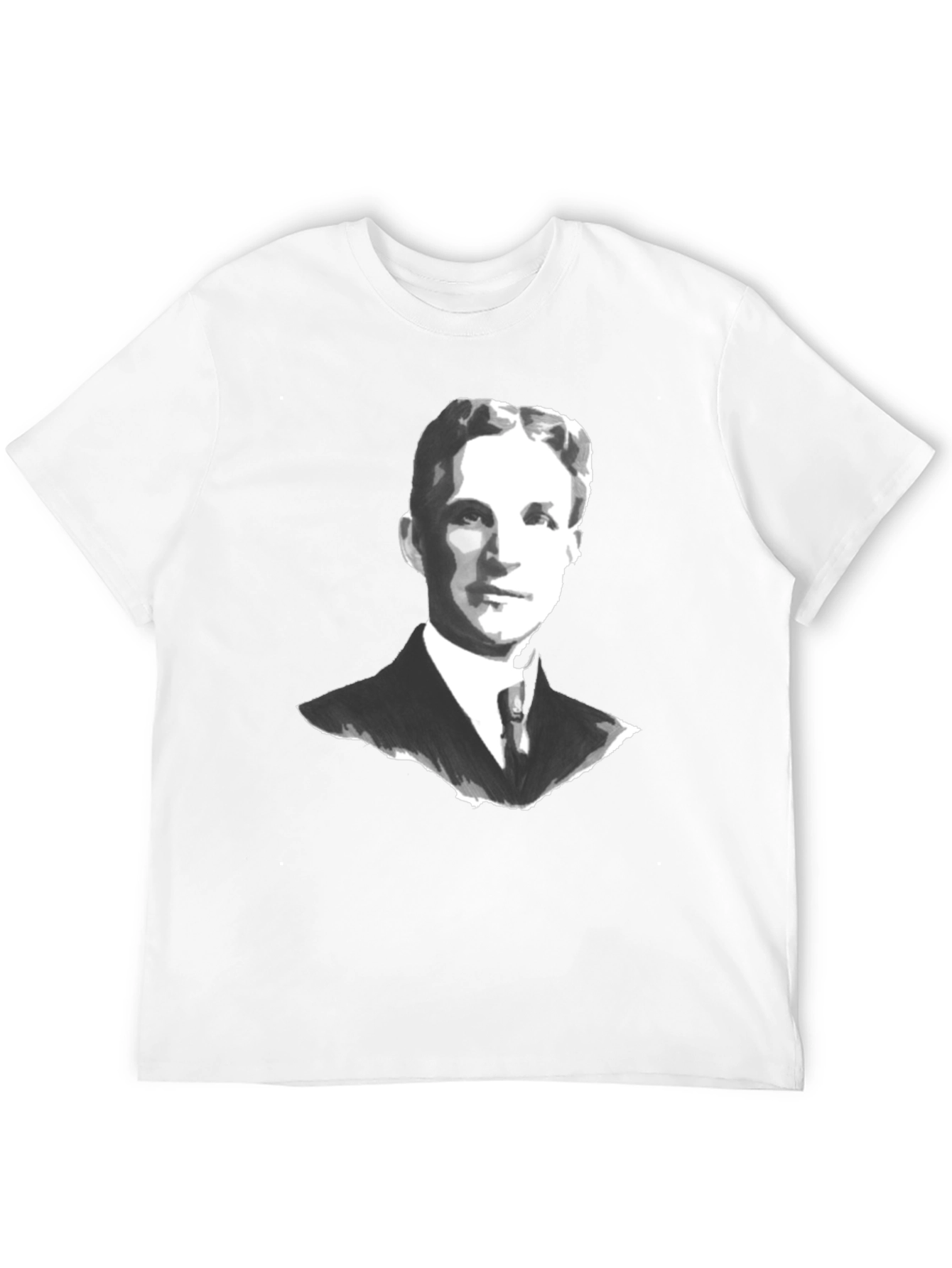 Classic Portrait Graphic Tee - Black