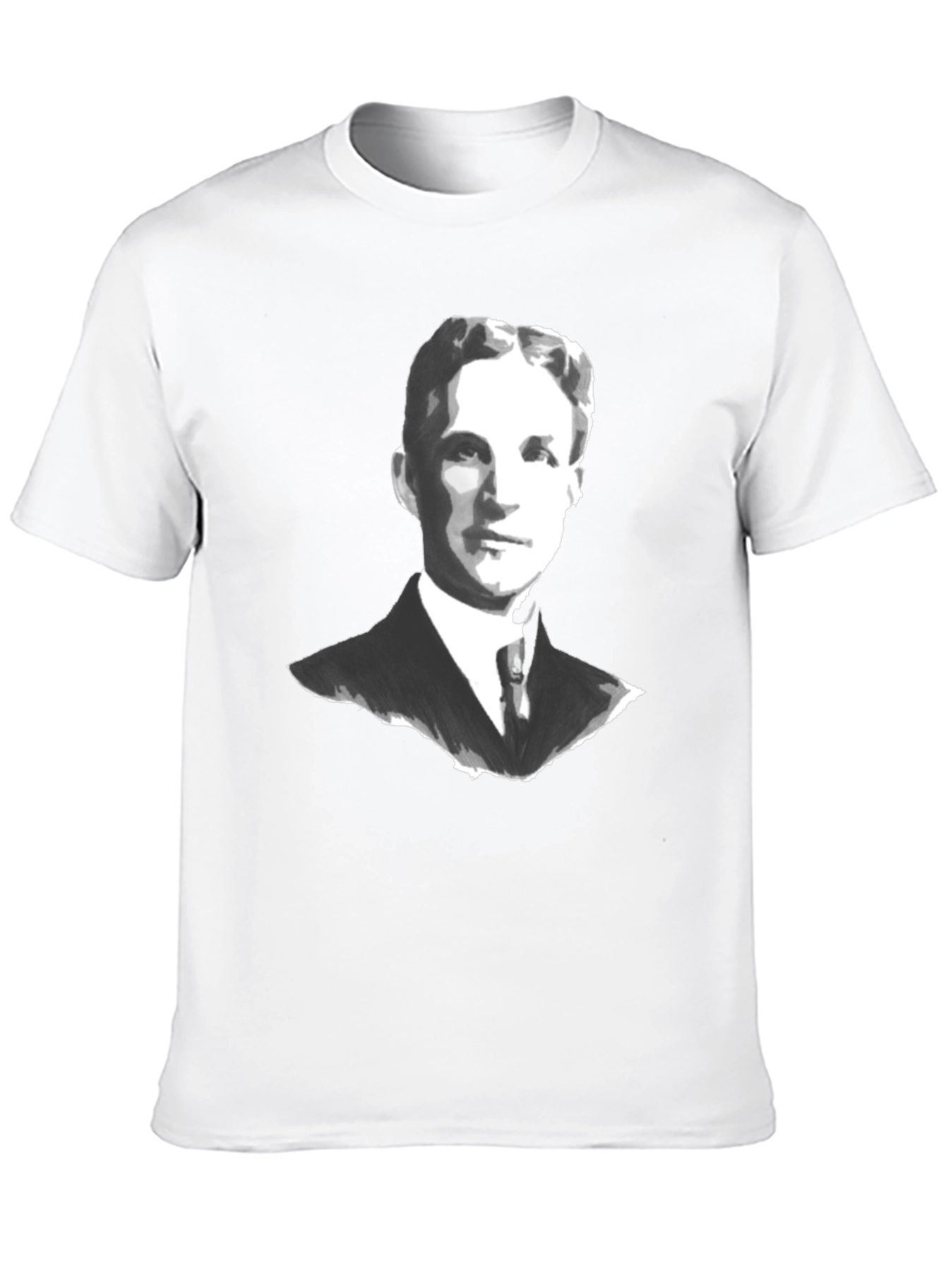 Classic Portrait Graphic Tee - Black