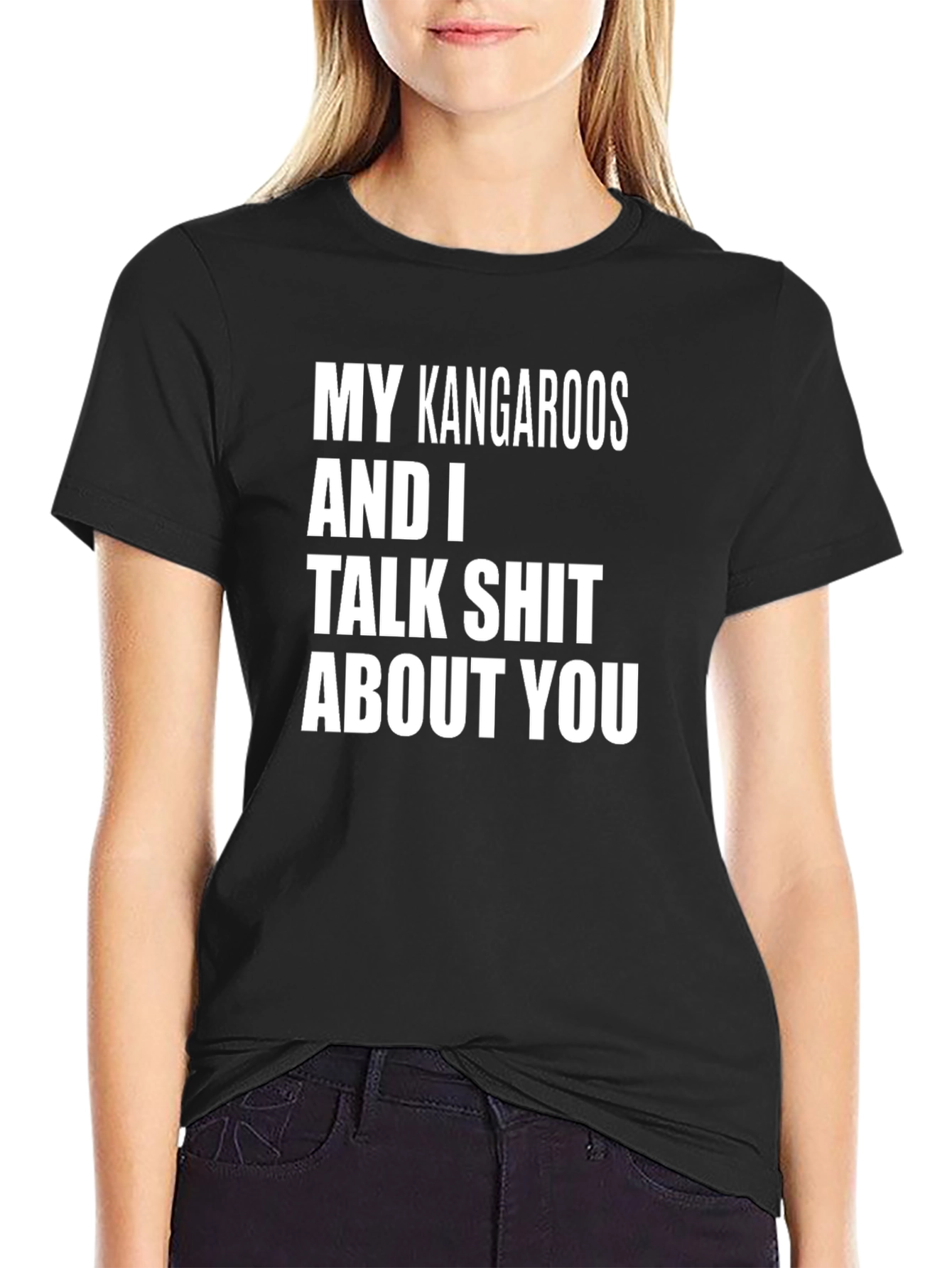 My Kangaroos Funny Graphic T-Shirt