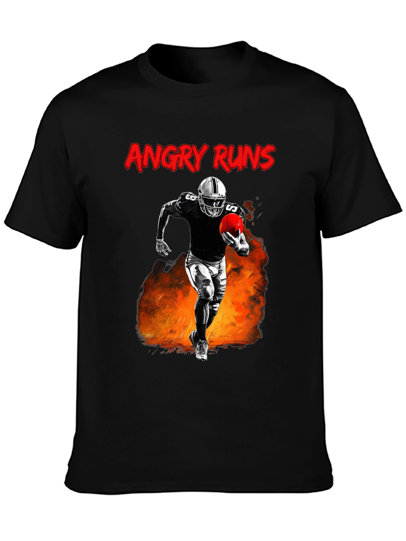 Angry Runs Football T-Shirt