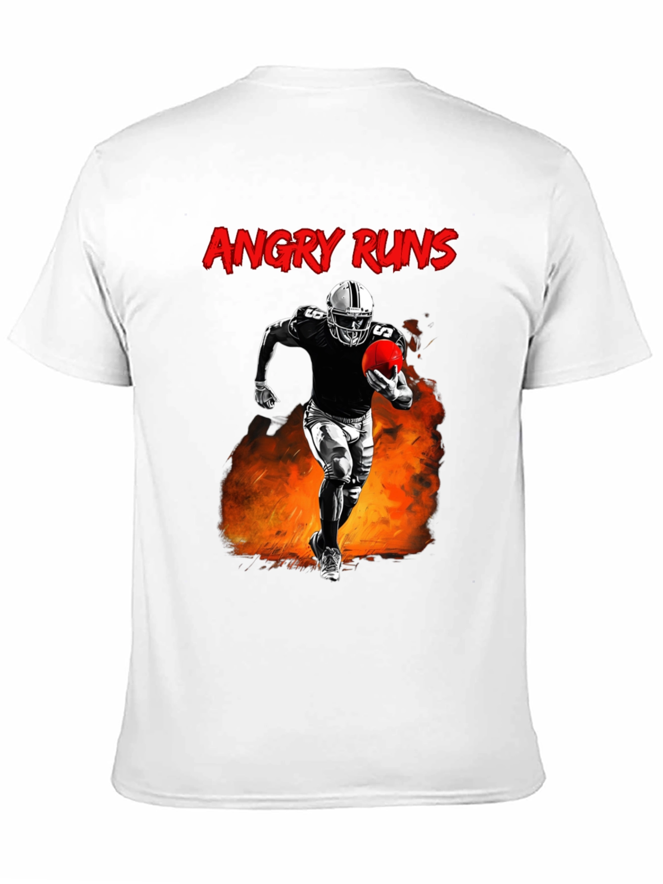 Angry Runs Football T-Shirt