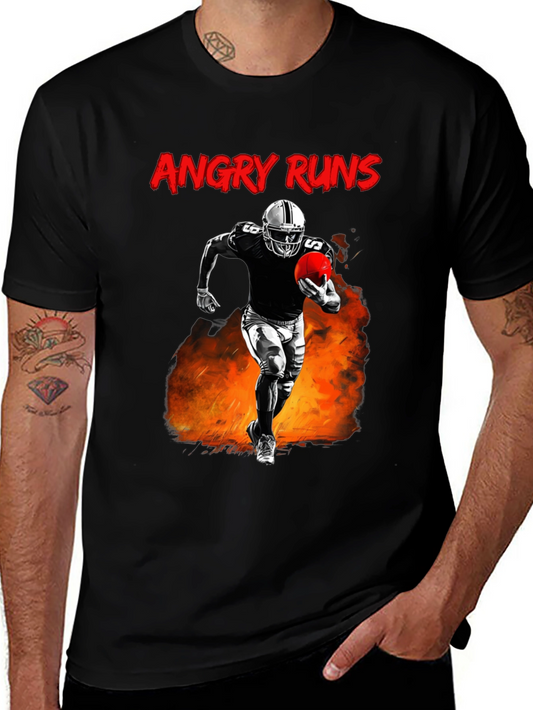Angry Runs Football T-Shirt