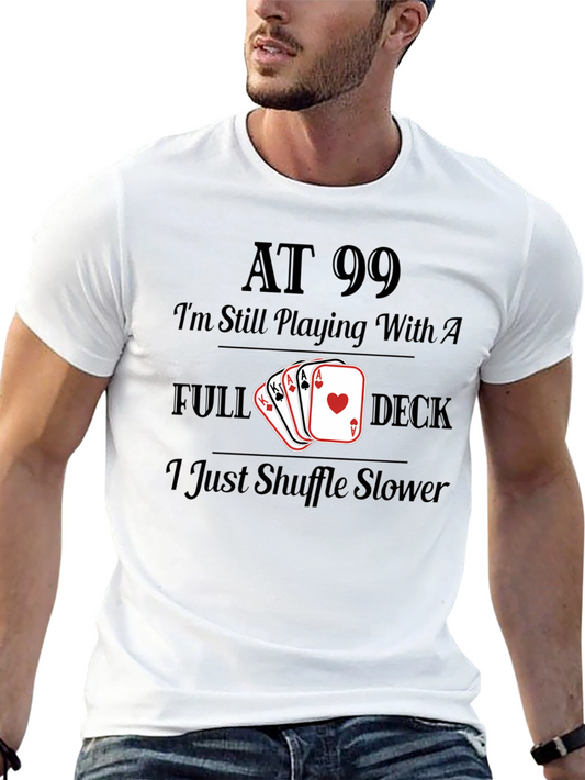 At 99 Full Deck Graphic T-Shirt
