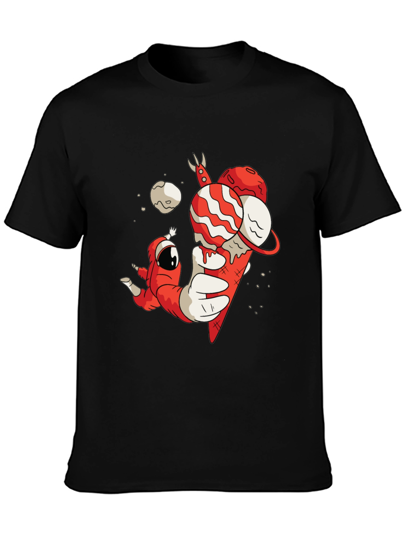Astronaut Ice Cream Graphic Tee