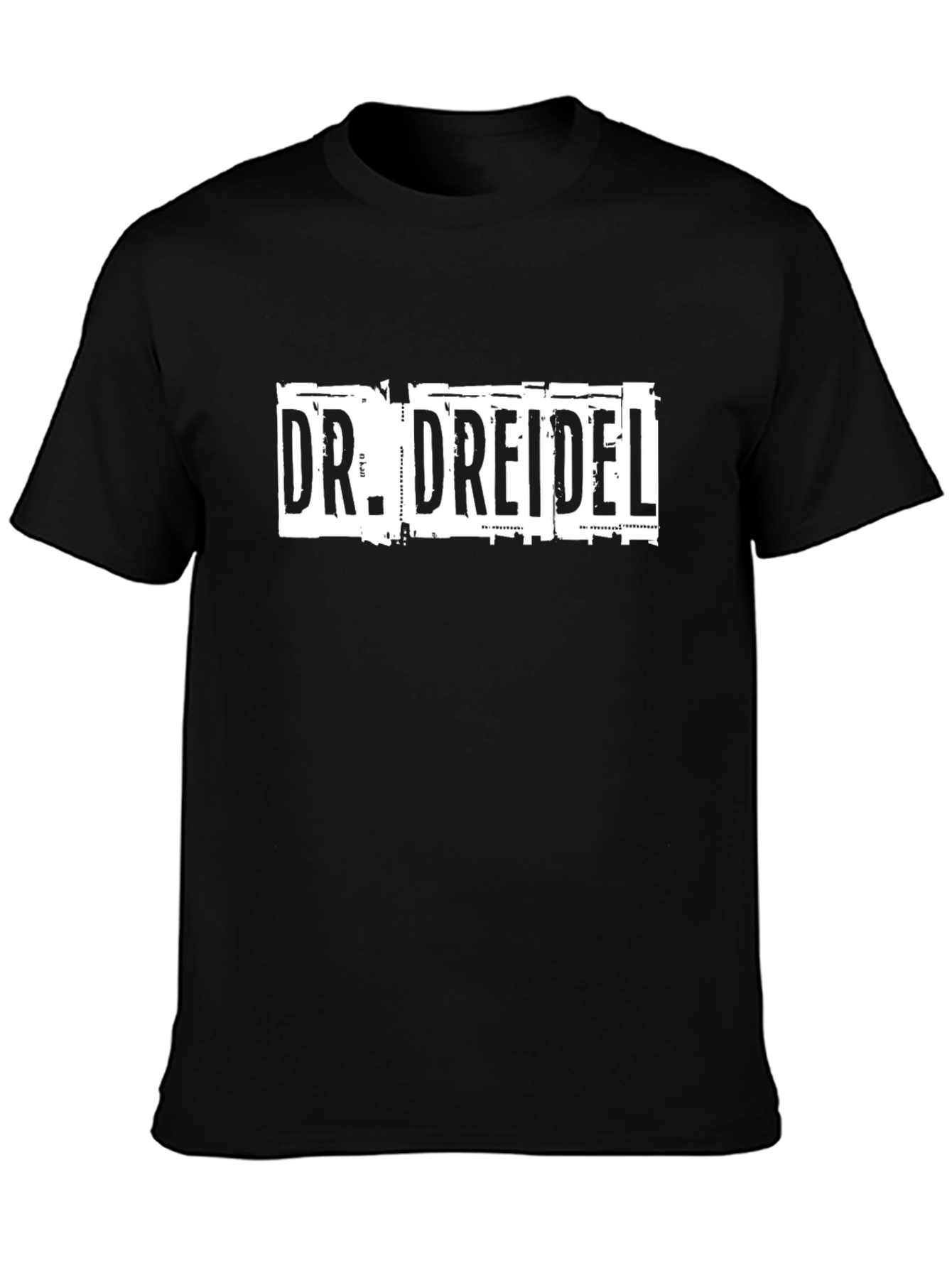 Dr. Dreidel Black T-Shirt