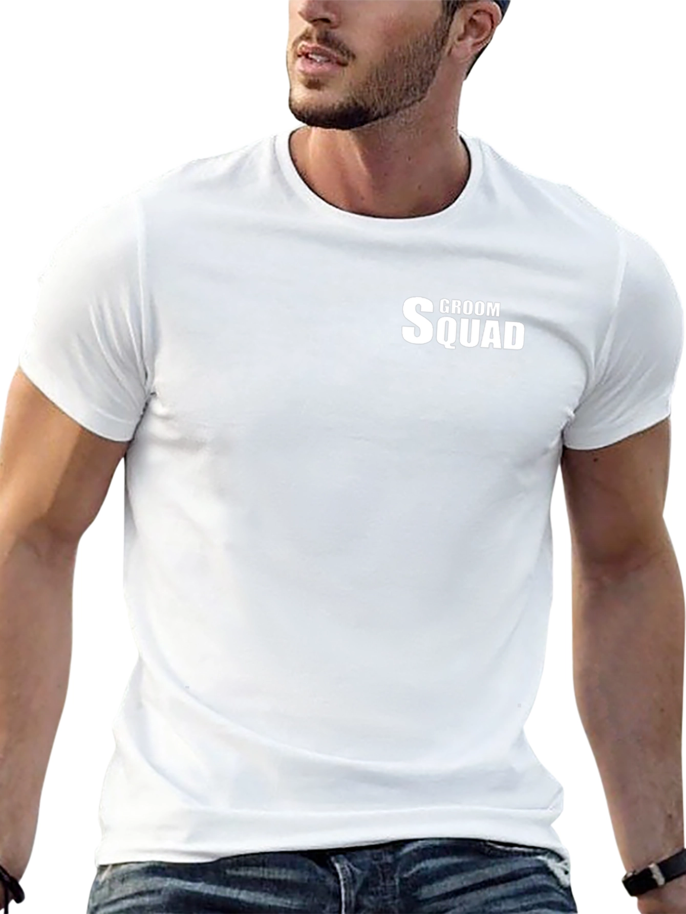 Groom Squad T-Shirt: Wedding Party Apparel